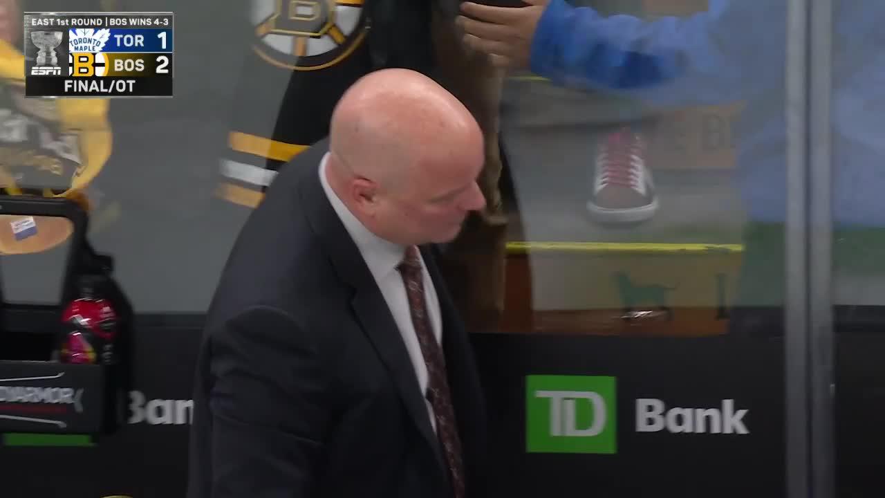 Bruins Beat Leafs in Game 7