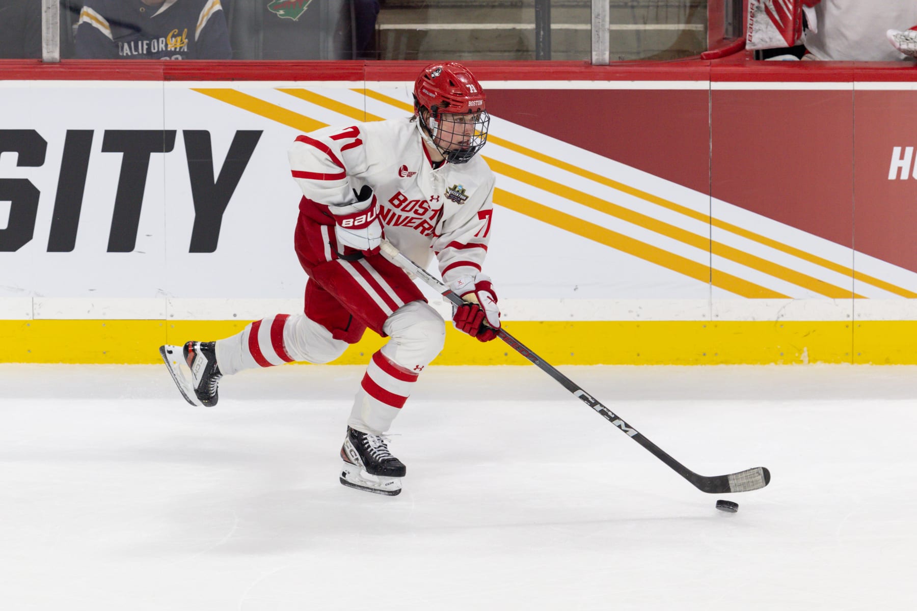 Boston University Terriers center Macklin Celebrini.