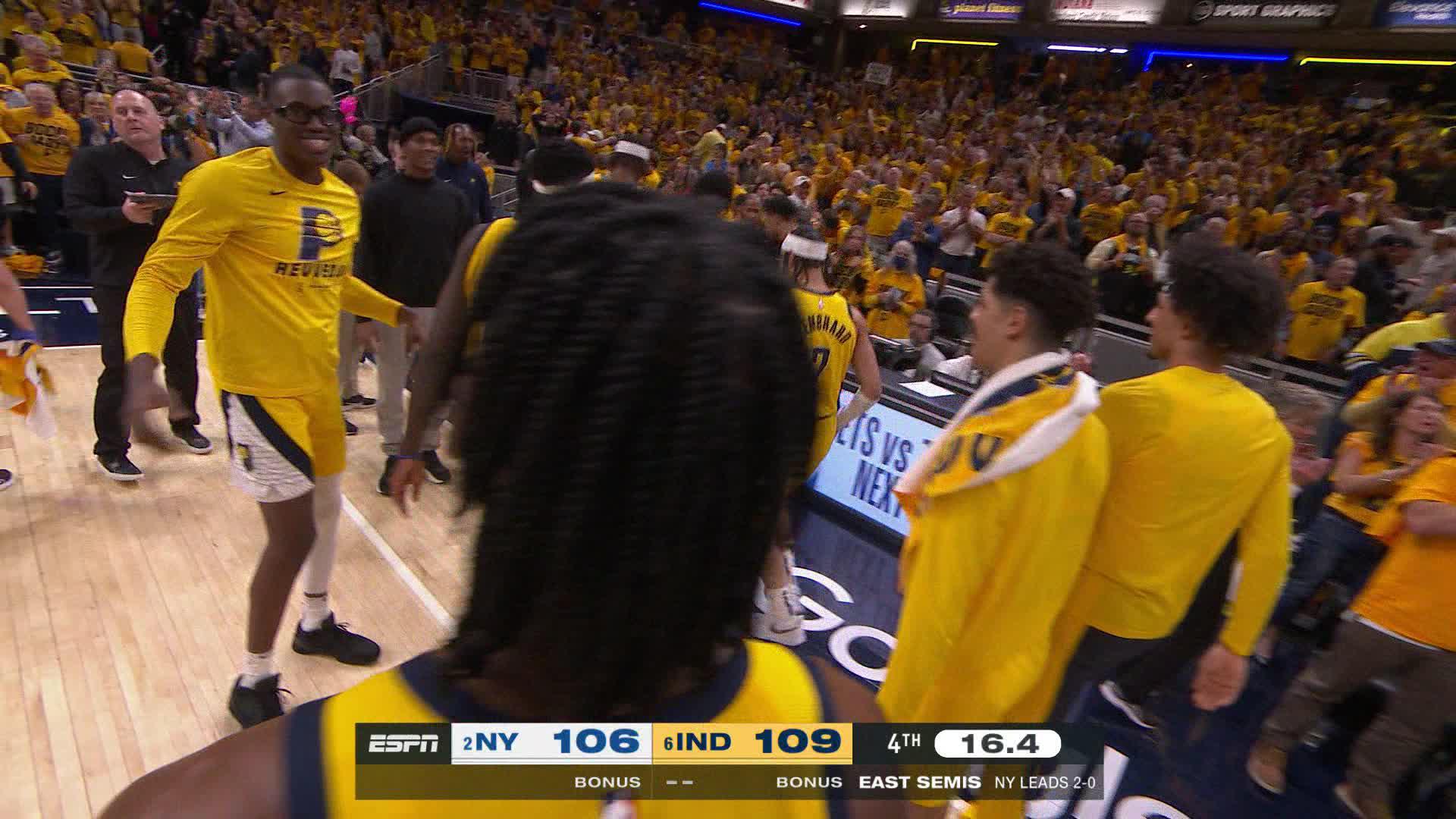 Pacers Rally to Win Game 3