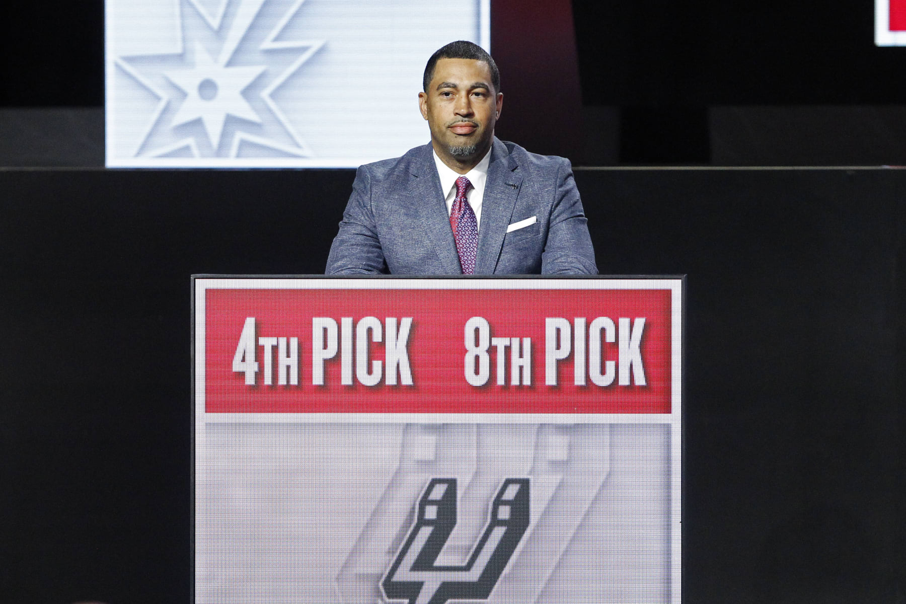 Spurs general manager  Brian Wright
