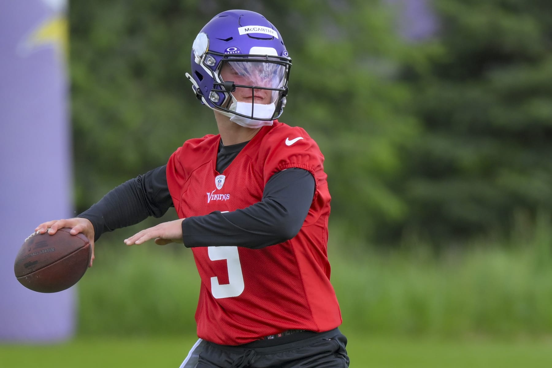 Vikings QB J.J. McCarthy