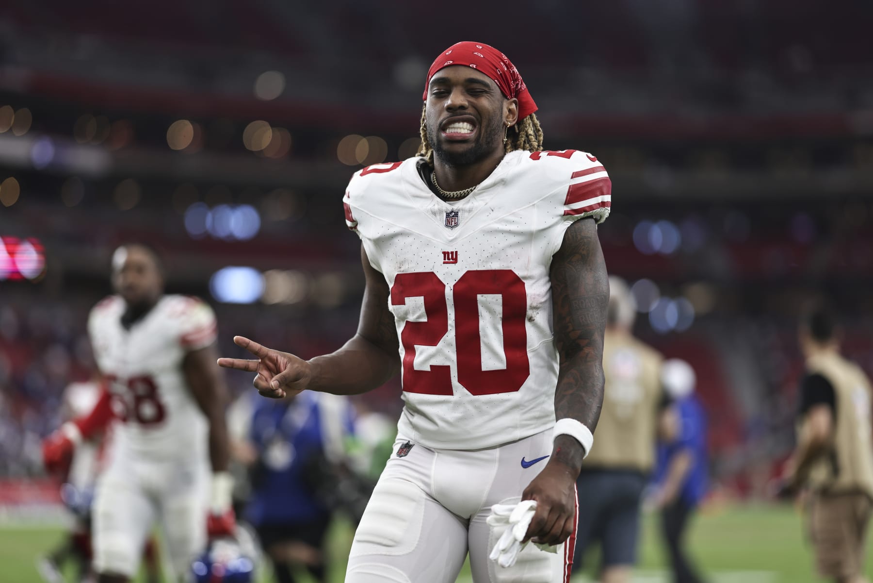 Giants RB Eric Gray