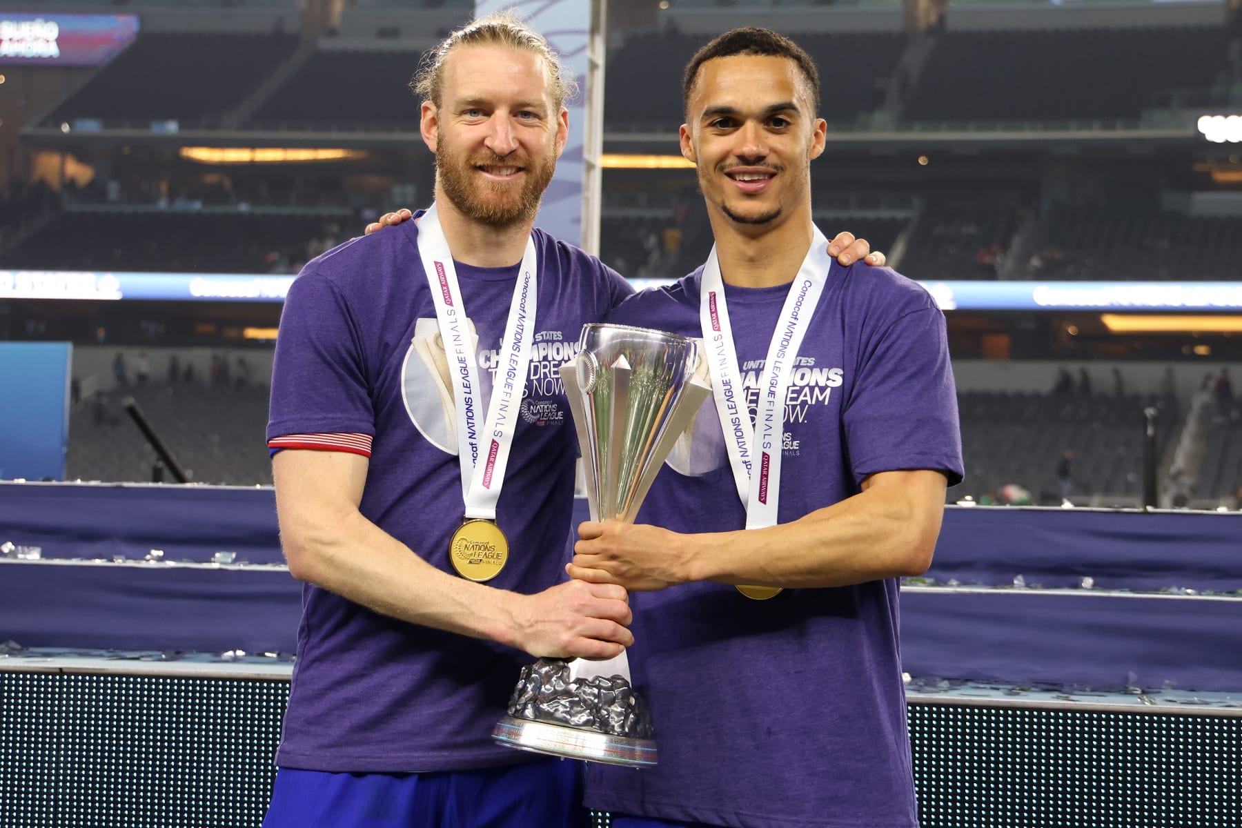 Tim Ream and Antonee Robinson.
