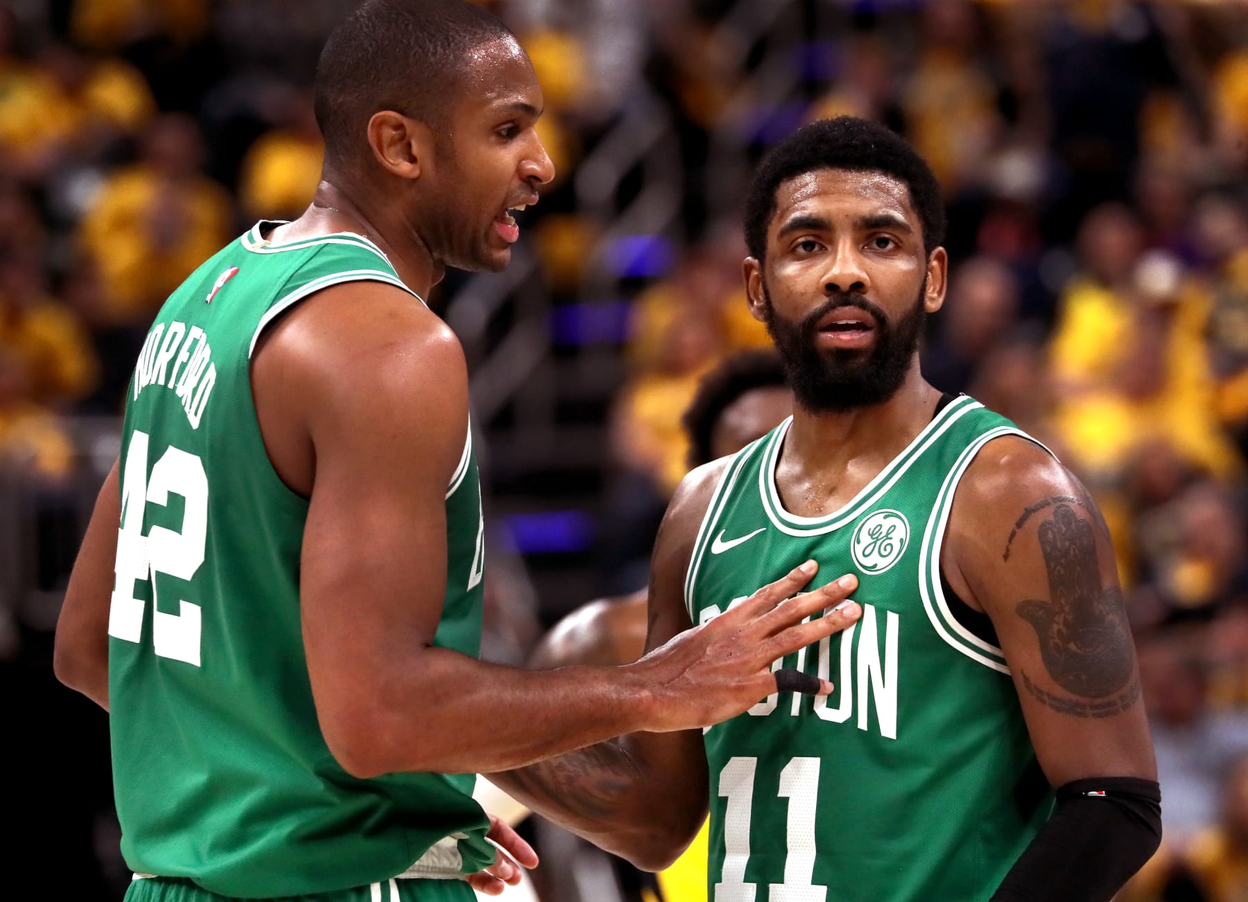 Video: Al Horford Reflects on Kyrie Irving’s Celtics Exit Before NBA Finals vs. Mavs