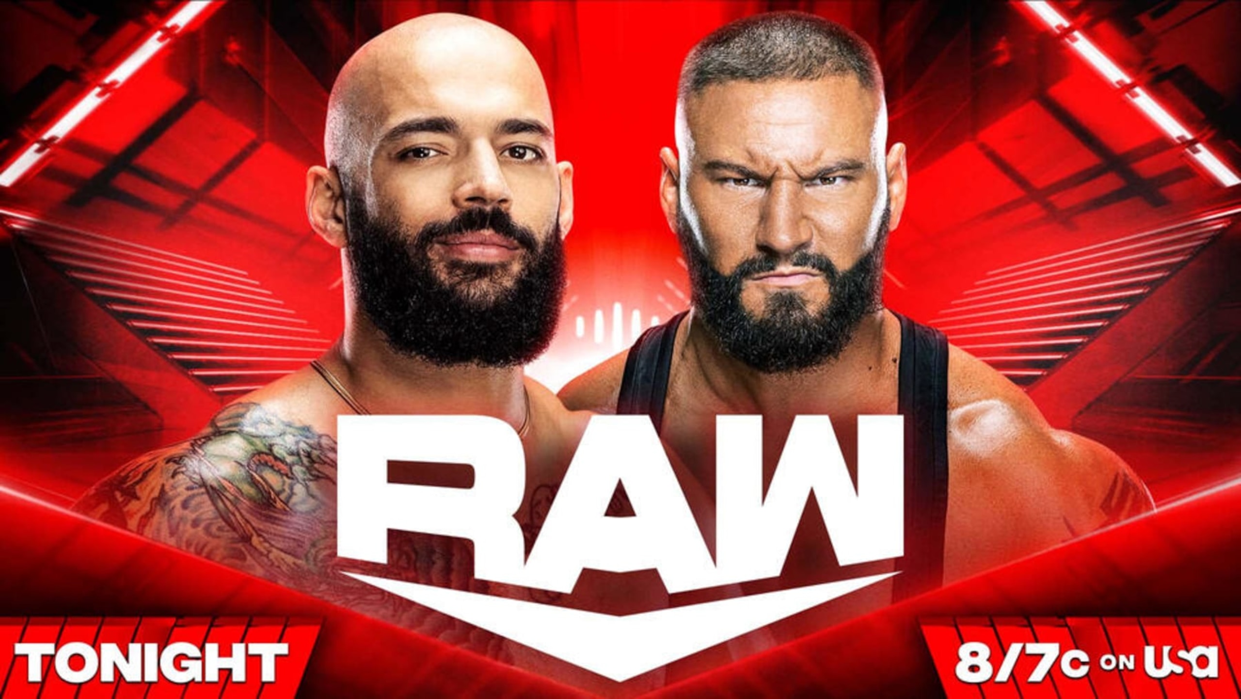 Ricochet and Bron Breakker. Ricochet and Bron Breakker.