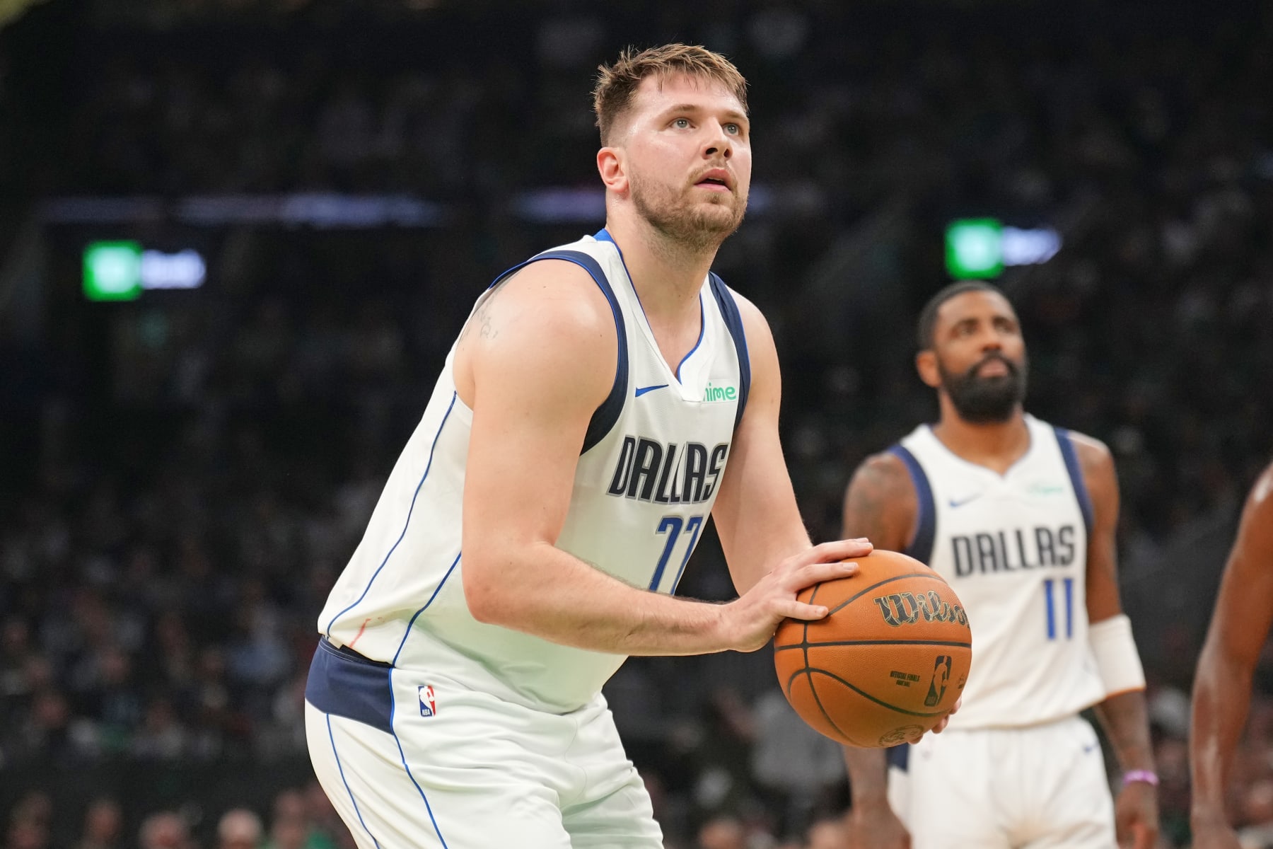 Luka Dončić’s Lack of Help Disappoints NBA Fans as Kyrie, Mavs Lose Game 2 to Celtics