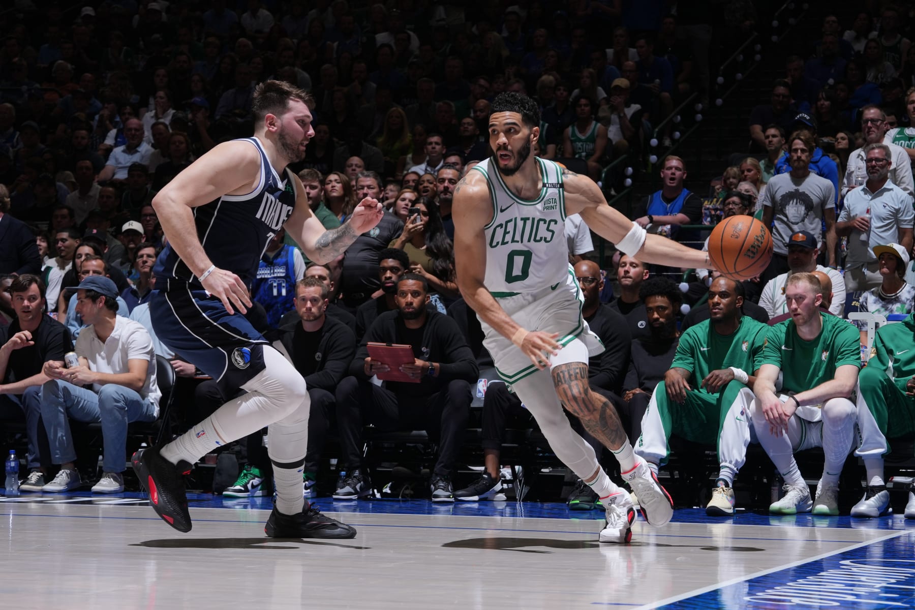 Jayson Tatum, Celtics Trolled By Fans for Blowout Loss vs. Mavs in NBA Finals Game 4