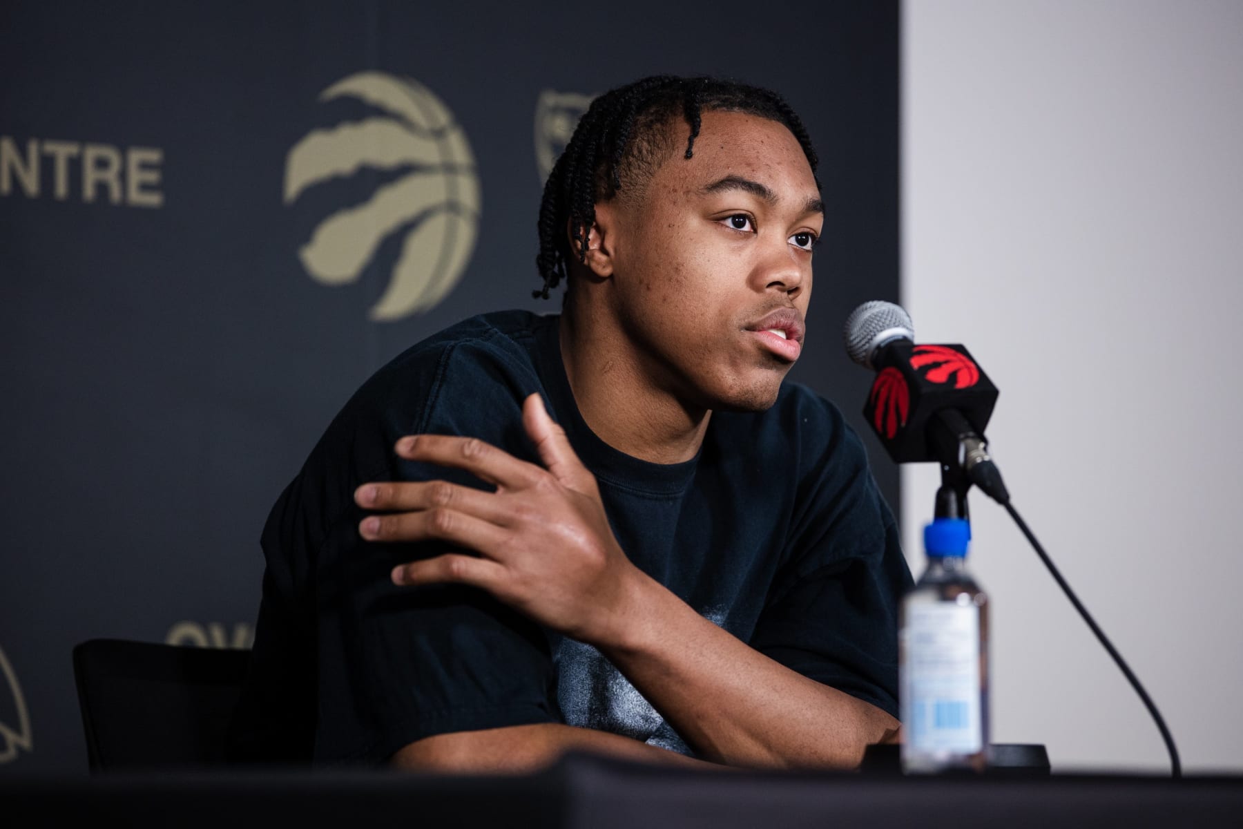 Toronto, ON - April 15: Scottie Barnes. Toronto Raptors players reflect on the season.  PD Nick Lachance/Toronto Star Nick Lachance/Toronto Star        (Nick Lachance/Toronto Star via Getty Images)
