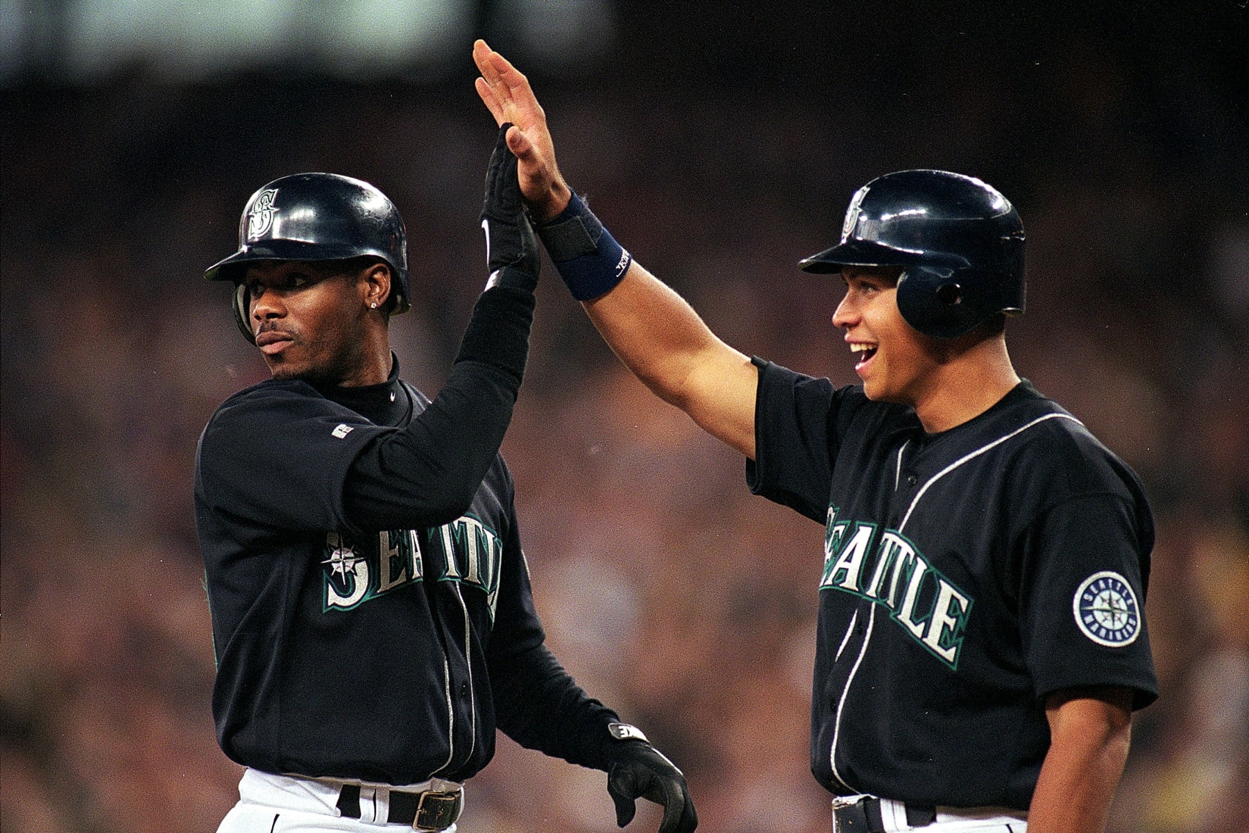 Alex Rodriguez and Ken Griffey Jr.
