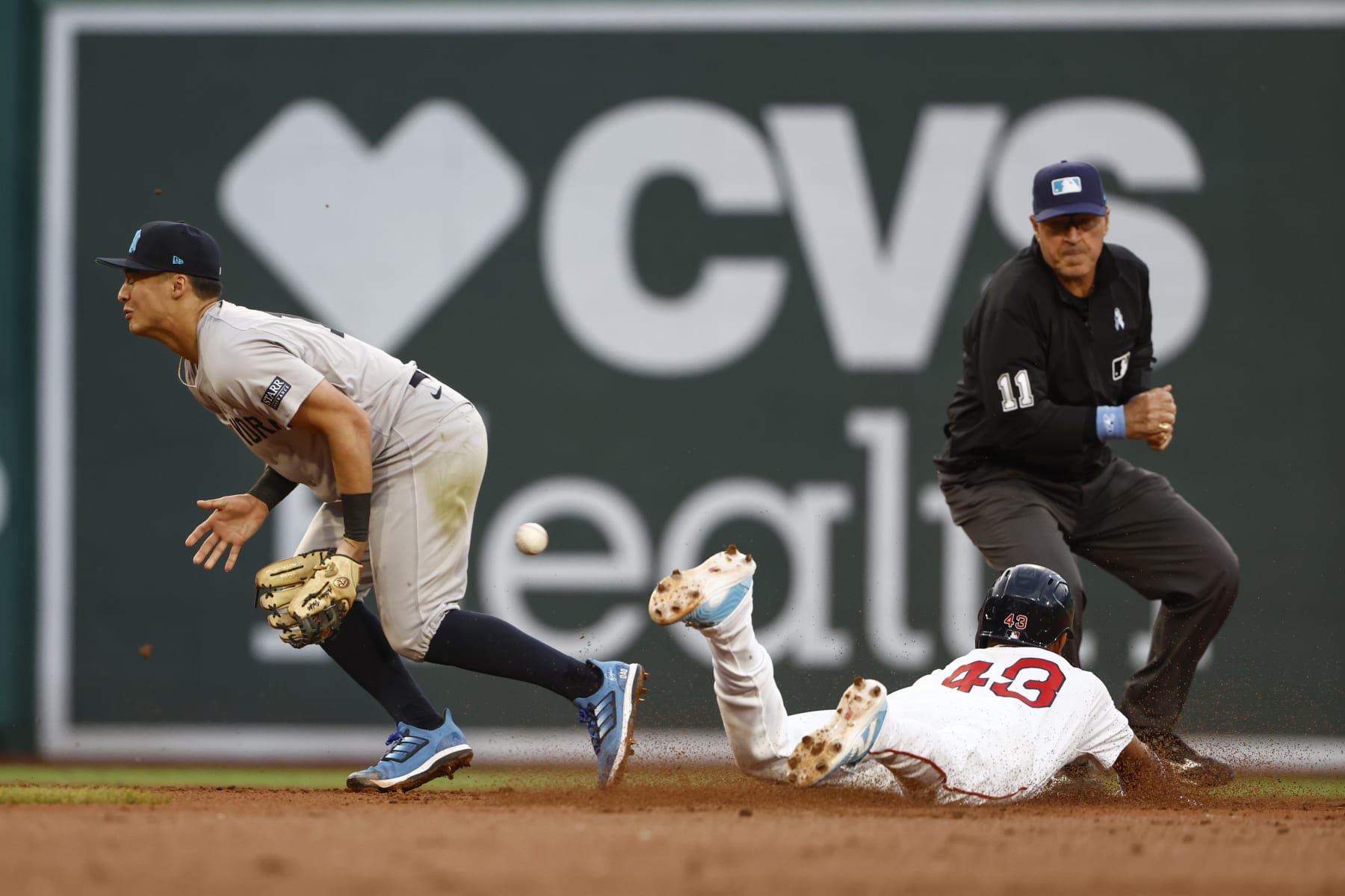 Video: Red Sox Set Franchise Record with 9 Stolen Bases vs. Yankees, Jose Trevino