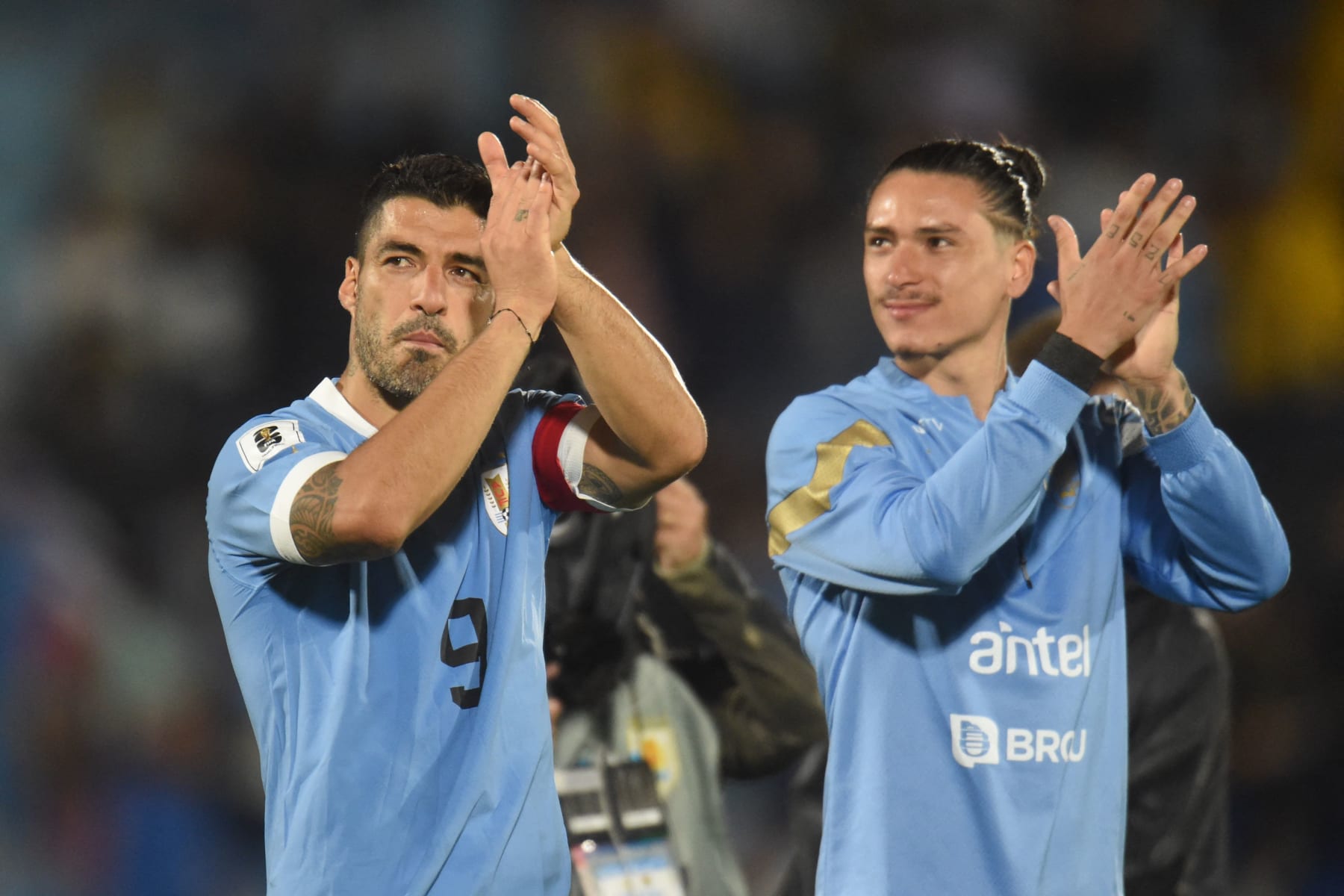 Luis Suarez and Darwin Nunez