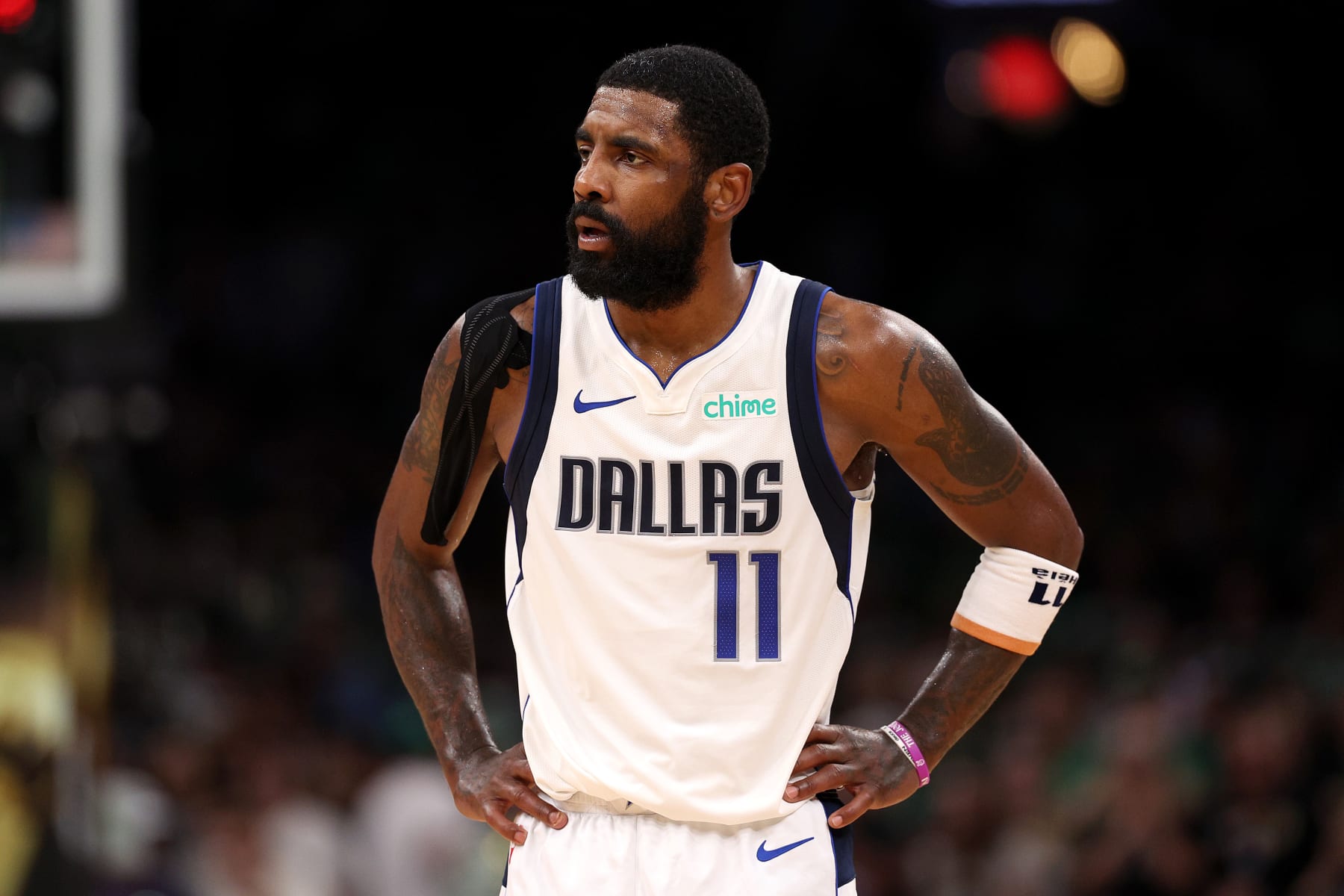 Kyrie Irving Tells Fans to ‘Keep Your Head Up High’ After Mavs’ G5 Loss to Celtics