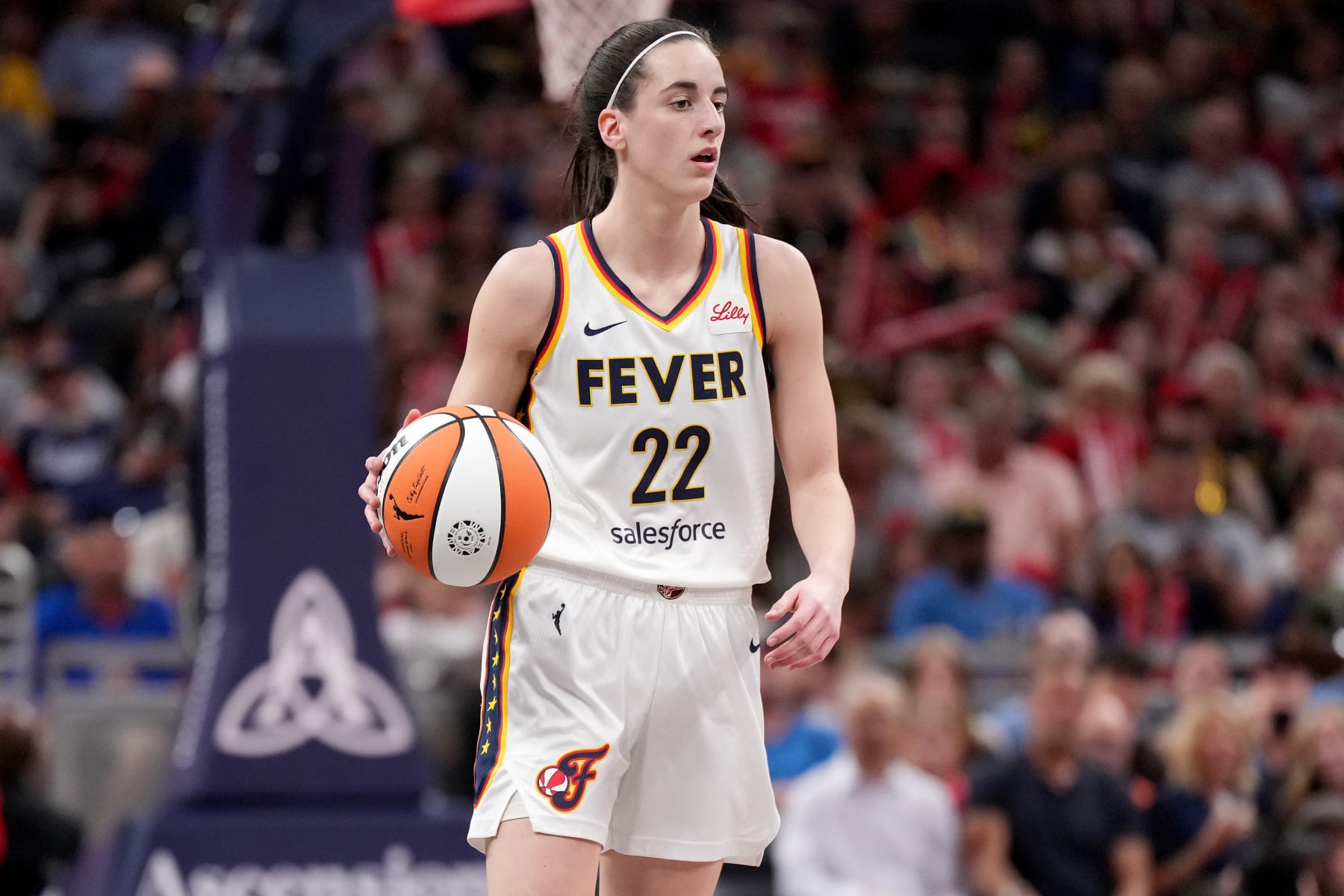 Caitlin Clark Reveals She Ruptured Her Eardrum After Running into Screen vs. Liberty