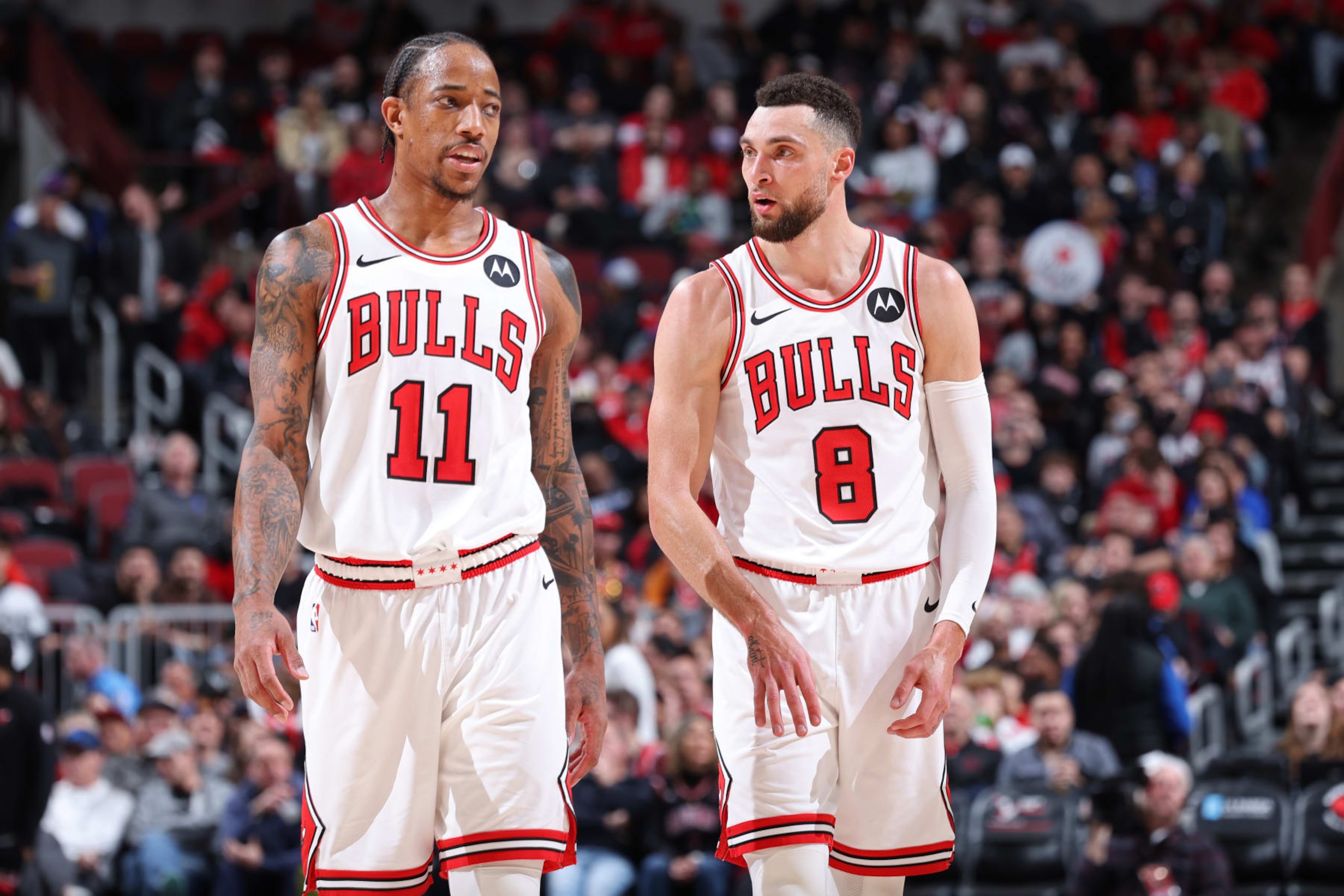 DeMar DeRozan, left, and Zach LaVine DeMar DeRozan, left, and Zach LaVine