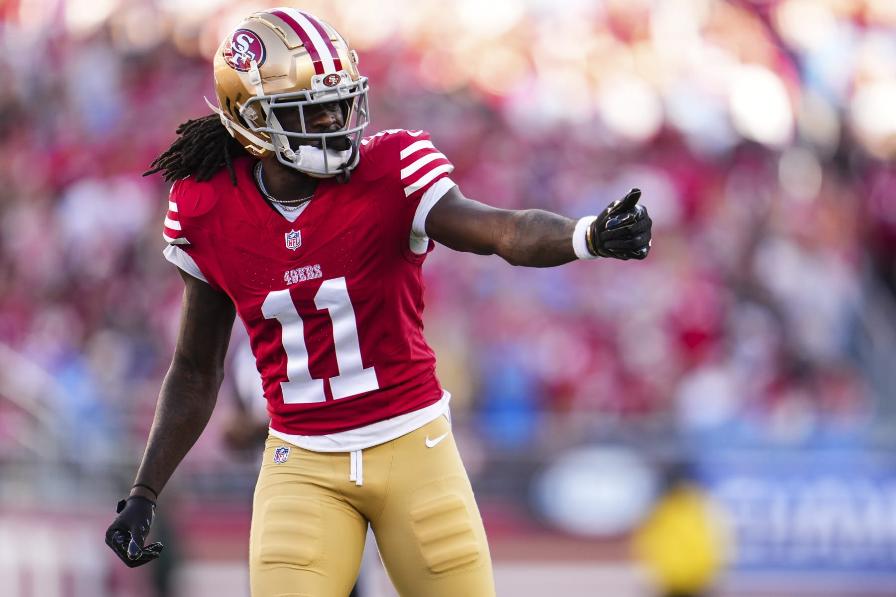 49ers WR Brandon Aiyuk