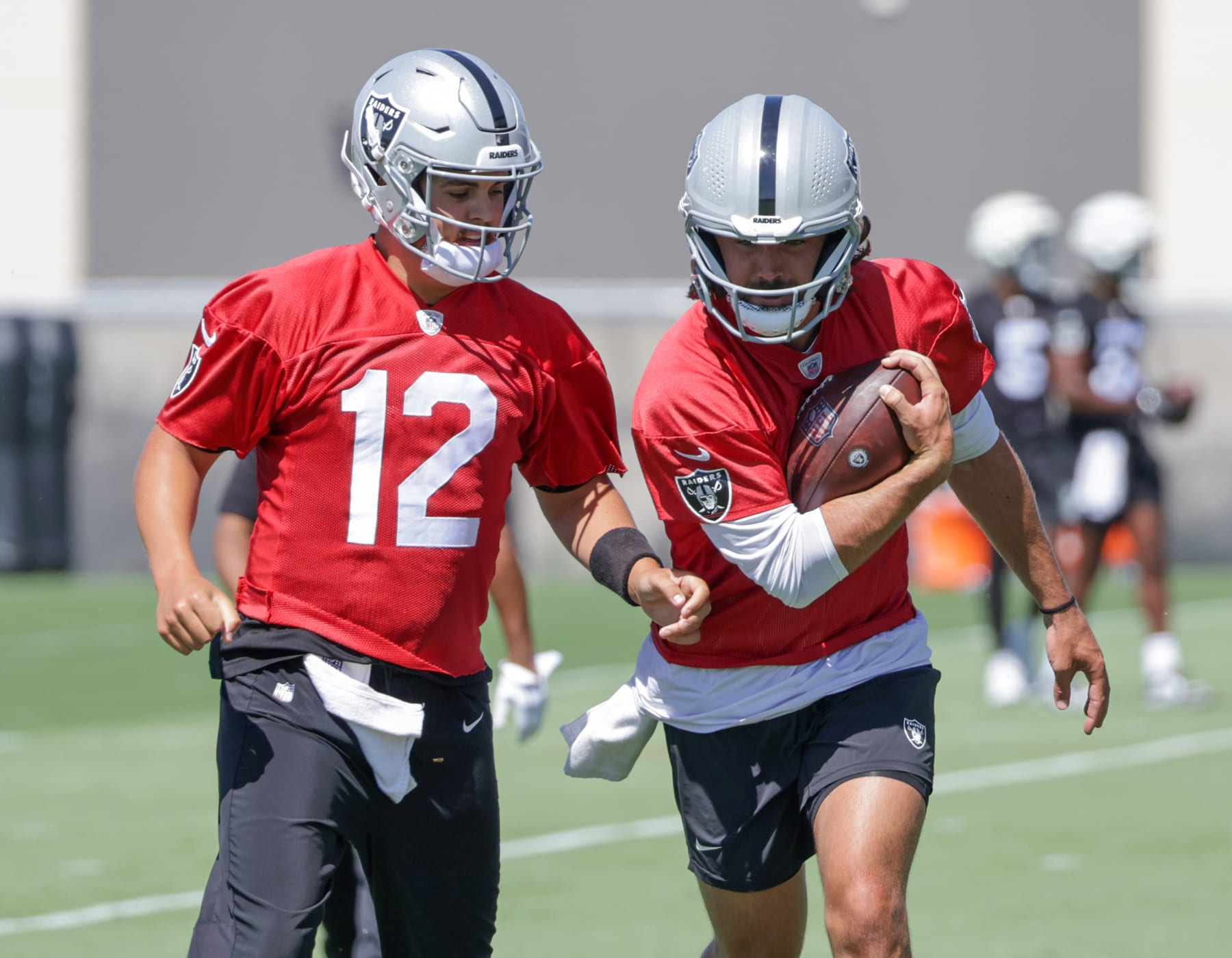 Aidan O'Connell and Gardner Minshew II