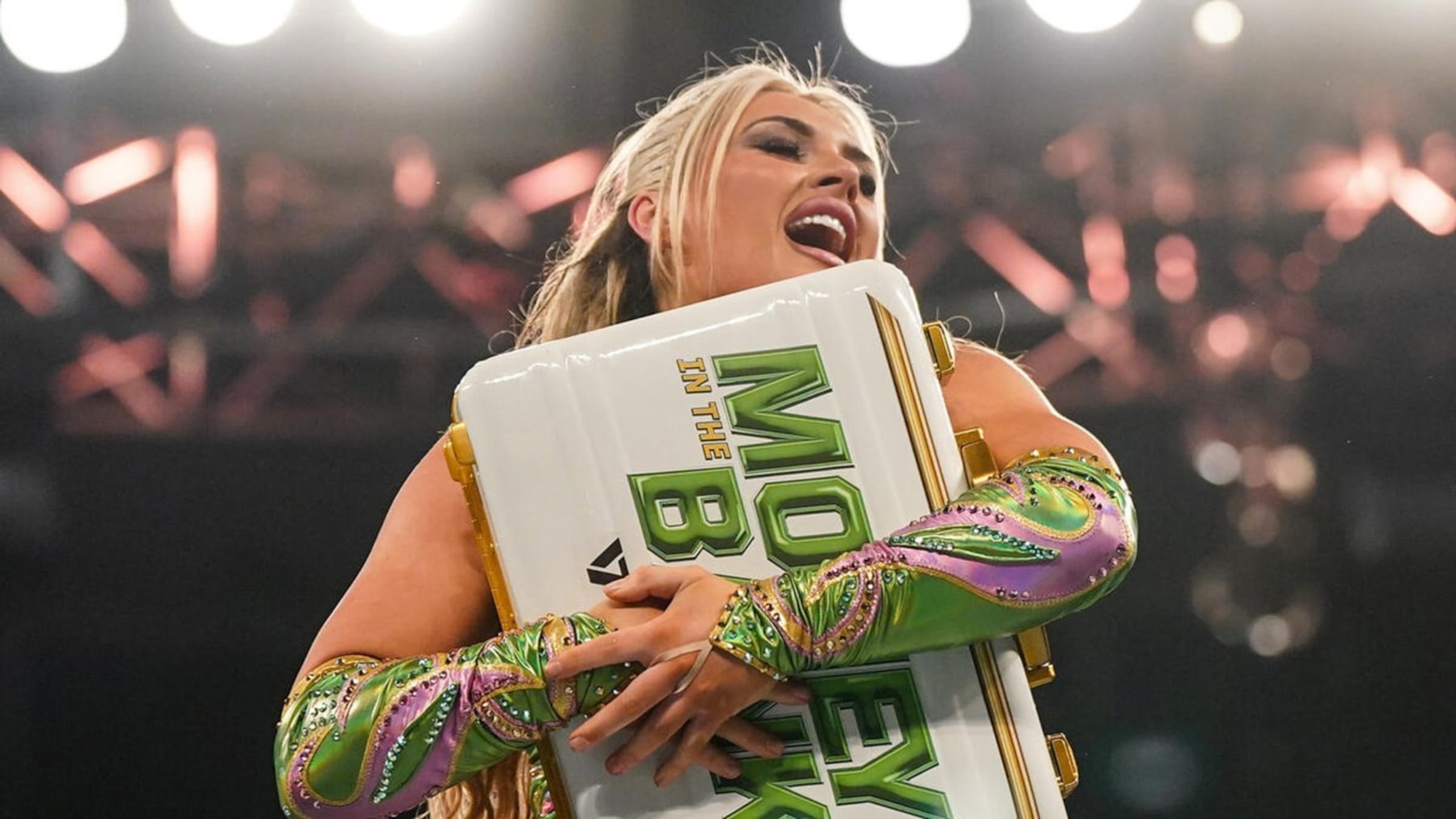 Tiffany Stratton now has a clear path to the WWE Women's Championship by way of the Money in the Bank briefcase.