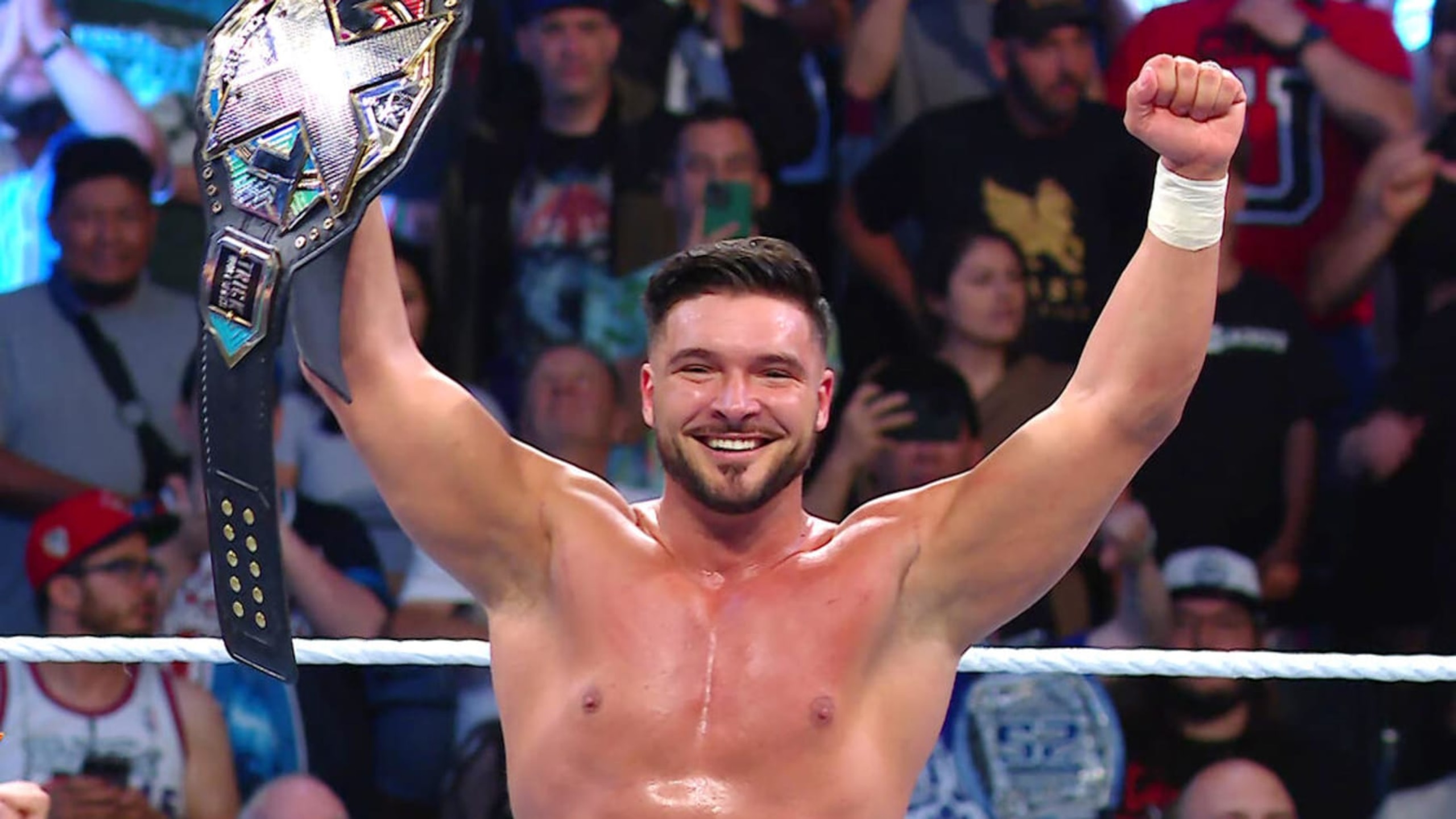 "All Ego" Ethan Page is the new NXT champion after stealing a pinfall from Trick Williams at Heatwave.