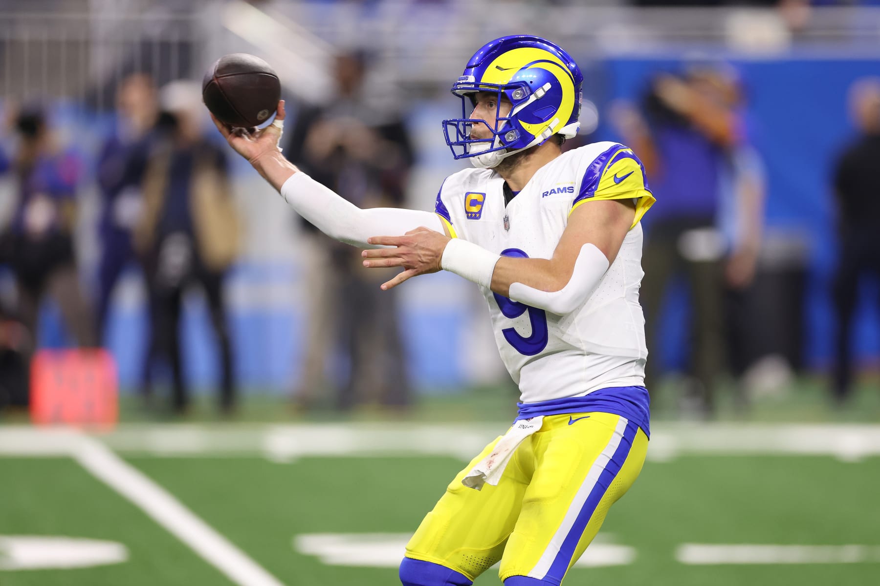 Stafford, Goff Lead Top 5 NFC QB Rankings by Coaches, Execs; Jalen Hurts Not Named