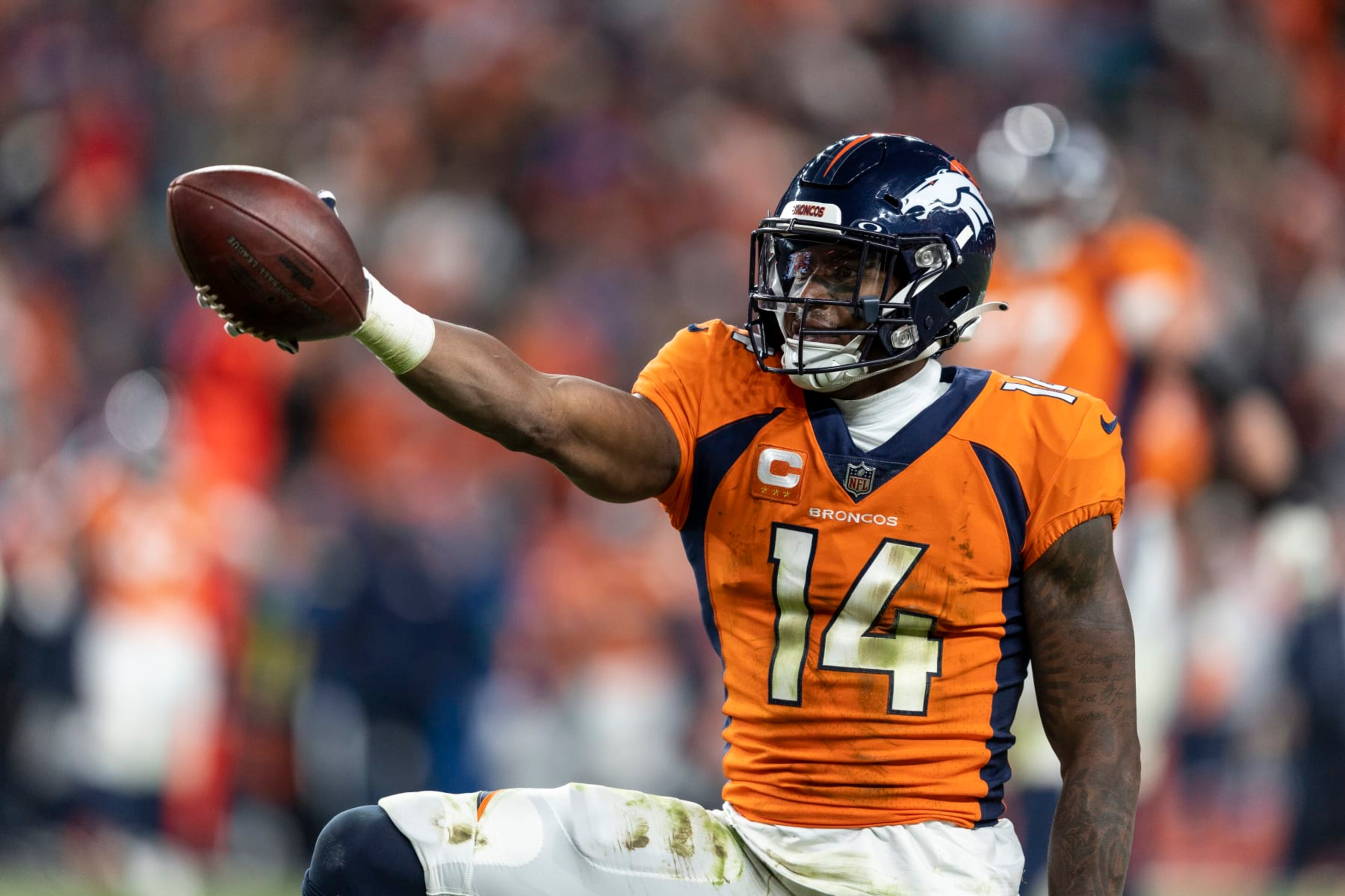 Broncos WR Courtland Sutton Broncos WR Courtland Sutton