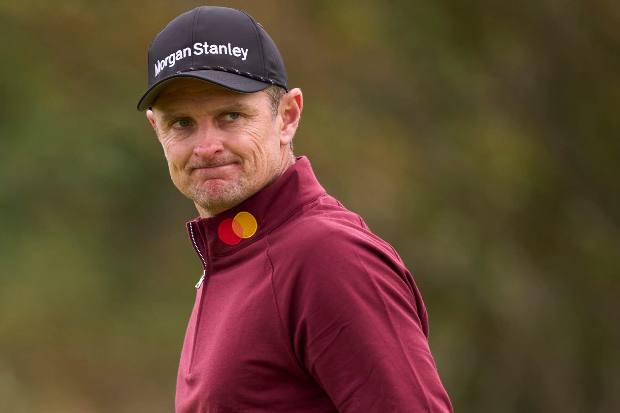 TROON, SCOTLAND - JULY 21: Justin Rose of England on the 11th hole on day four of The 152nd Open championship at Royal Troon on July 21, 2024 in Troon, Scotland. (Photo by Pedro Salado/Getty Images) TROON, SCOTLAND - JULY 21: Justin Rose of England on the 11th hole on day four of The 152nd Open championship at Royal Troon on July 21, 2024 in Troon, Scotland. (Photo by Pedro Salado/Getty Images)