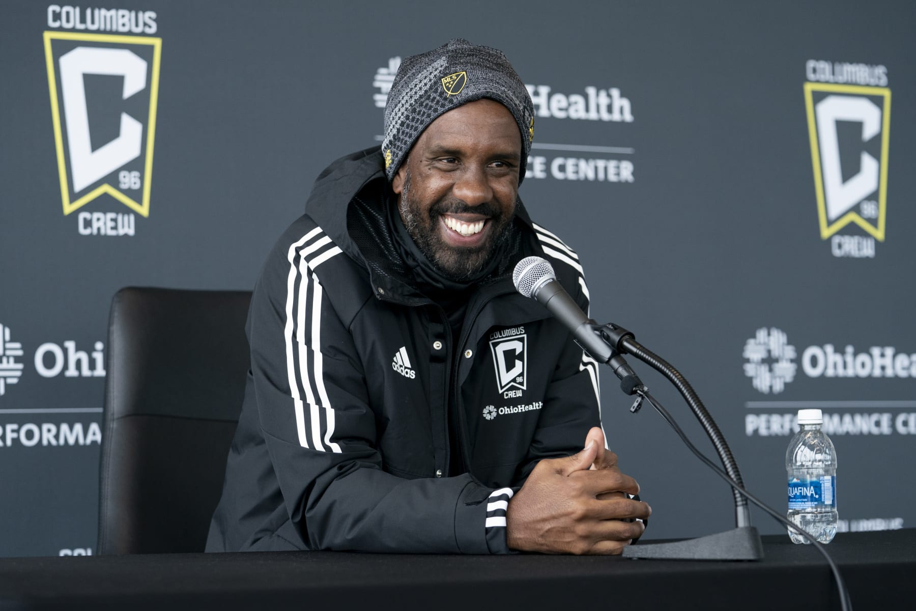 Columbus Crew manager Wilfried Nancy
