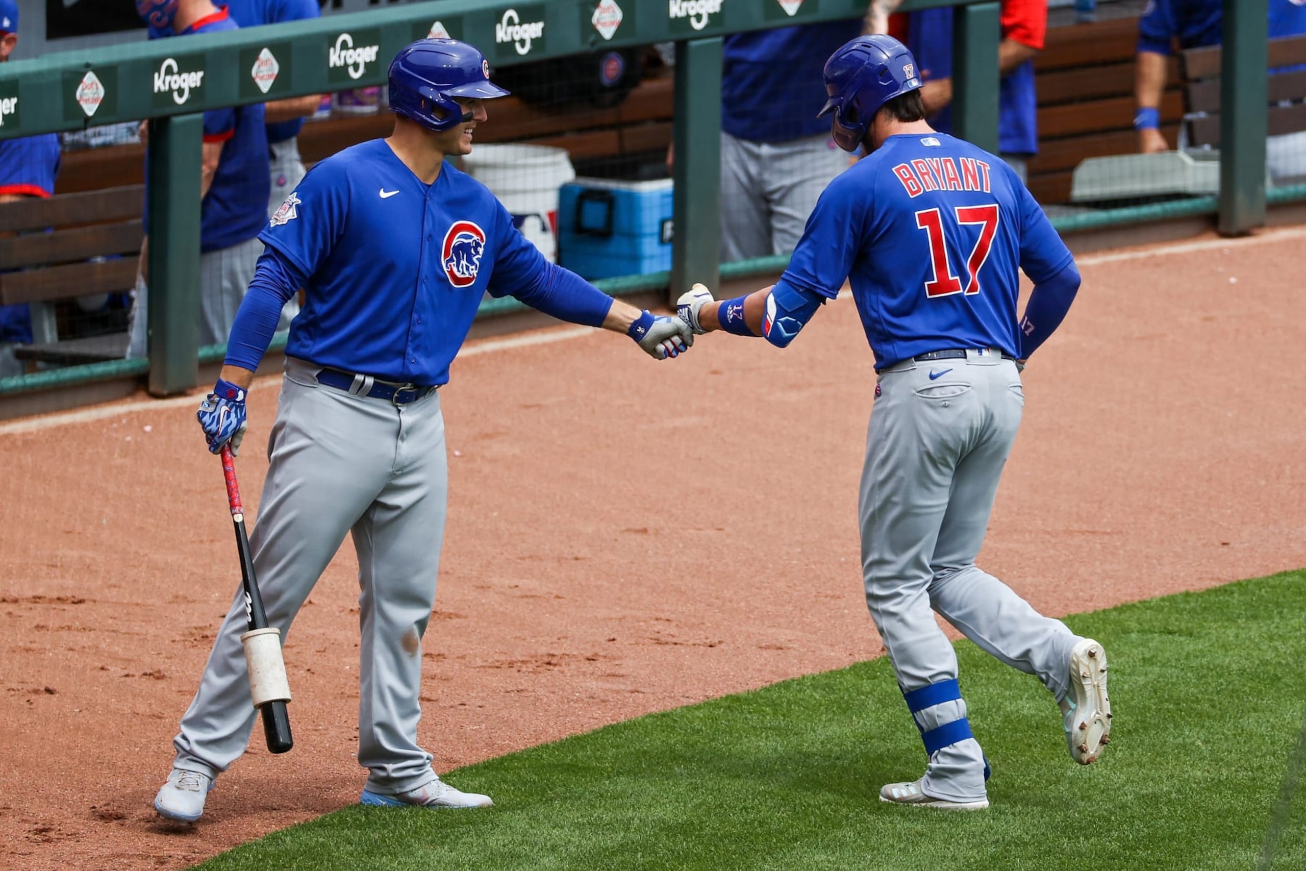 Anthony Rizzo and Kris Bryant