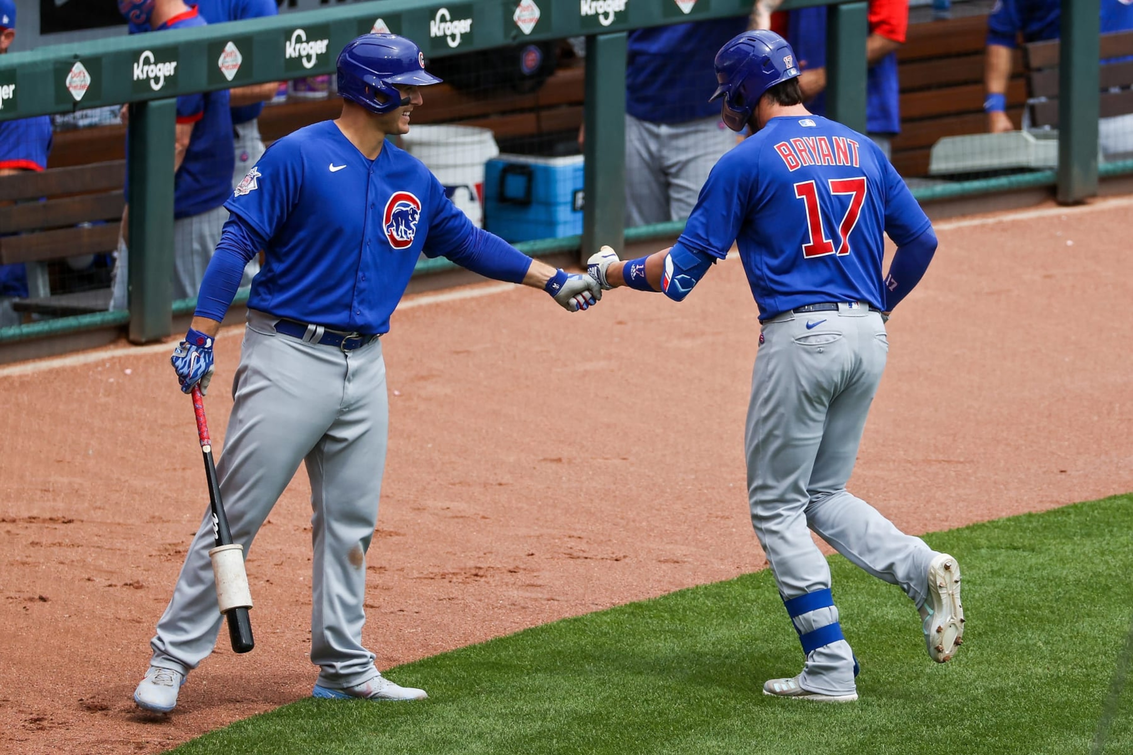 Anthony Rizzo and Kris Bryant