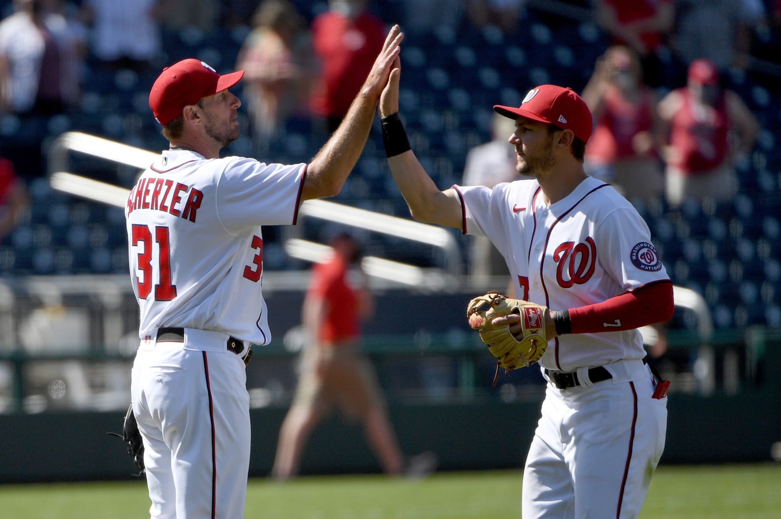 Max Scherzer and Trea Turner