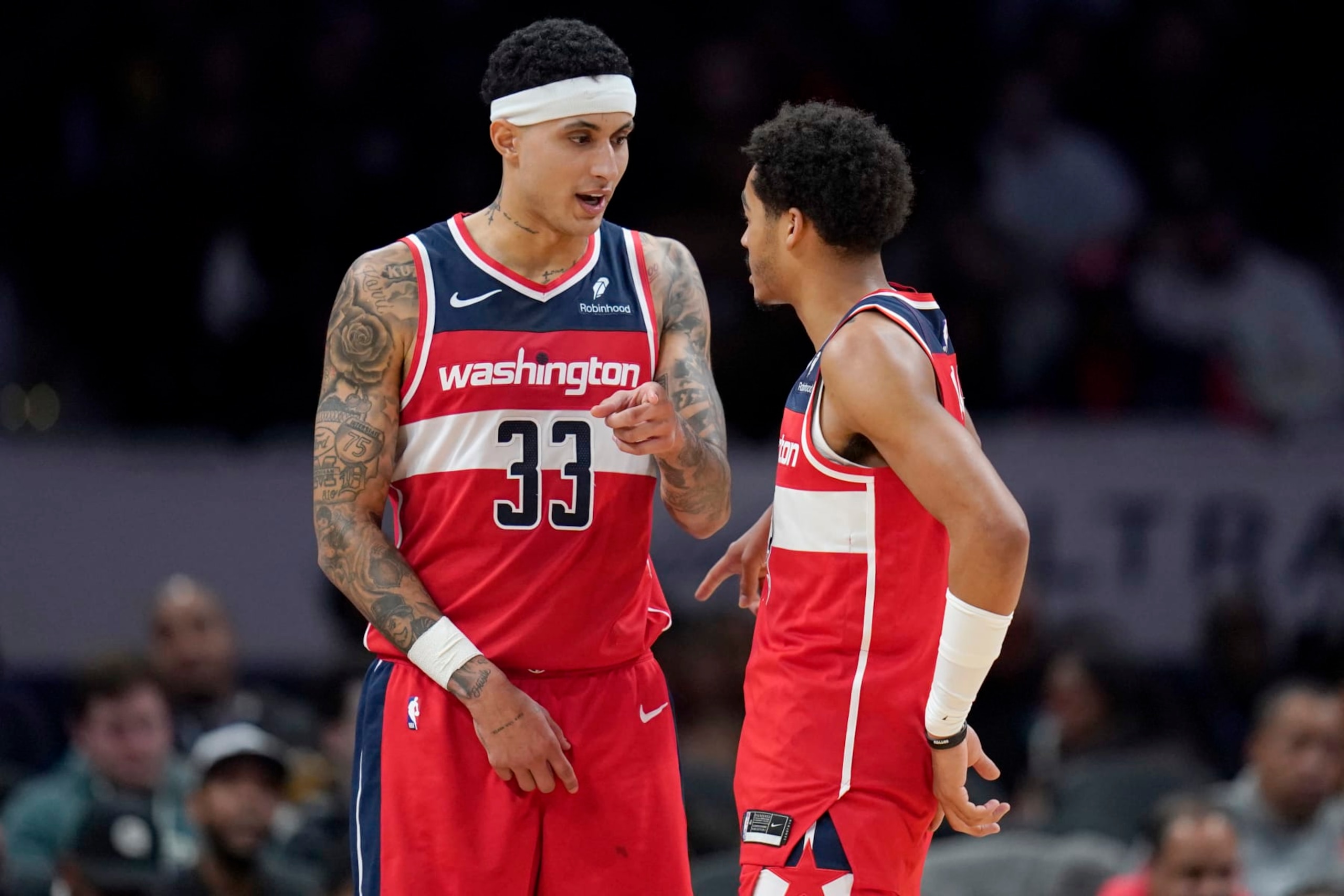Kyle Kuzma and Jordan Poole