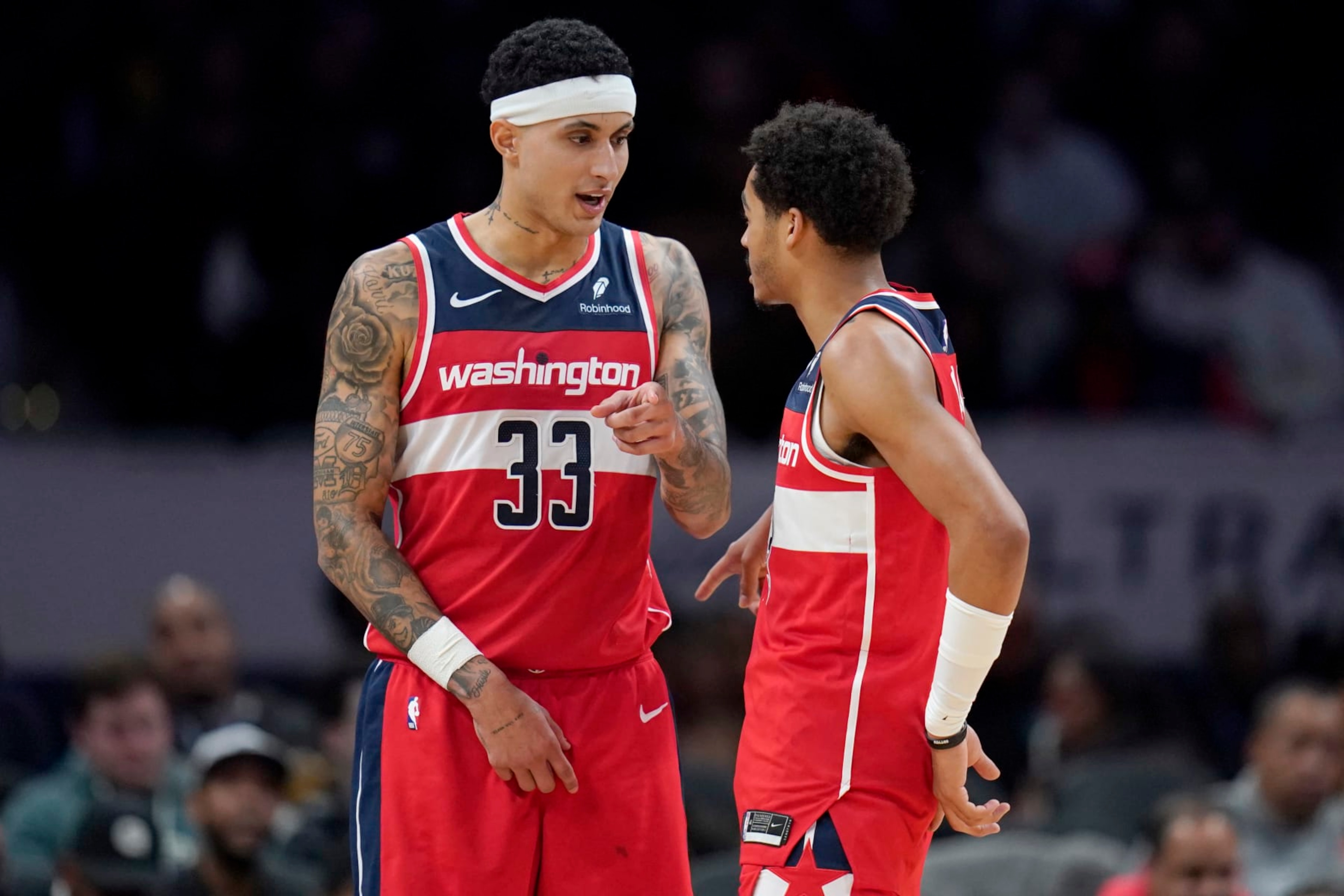 Kyle Kuzma and Jordan Poole