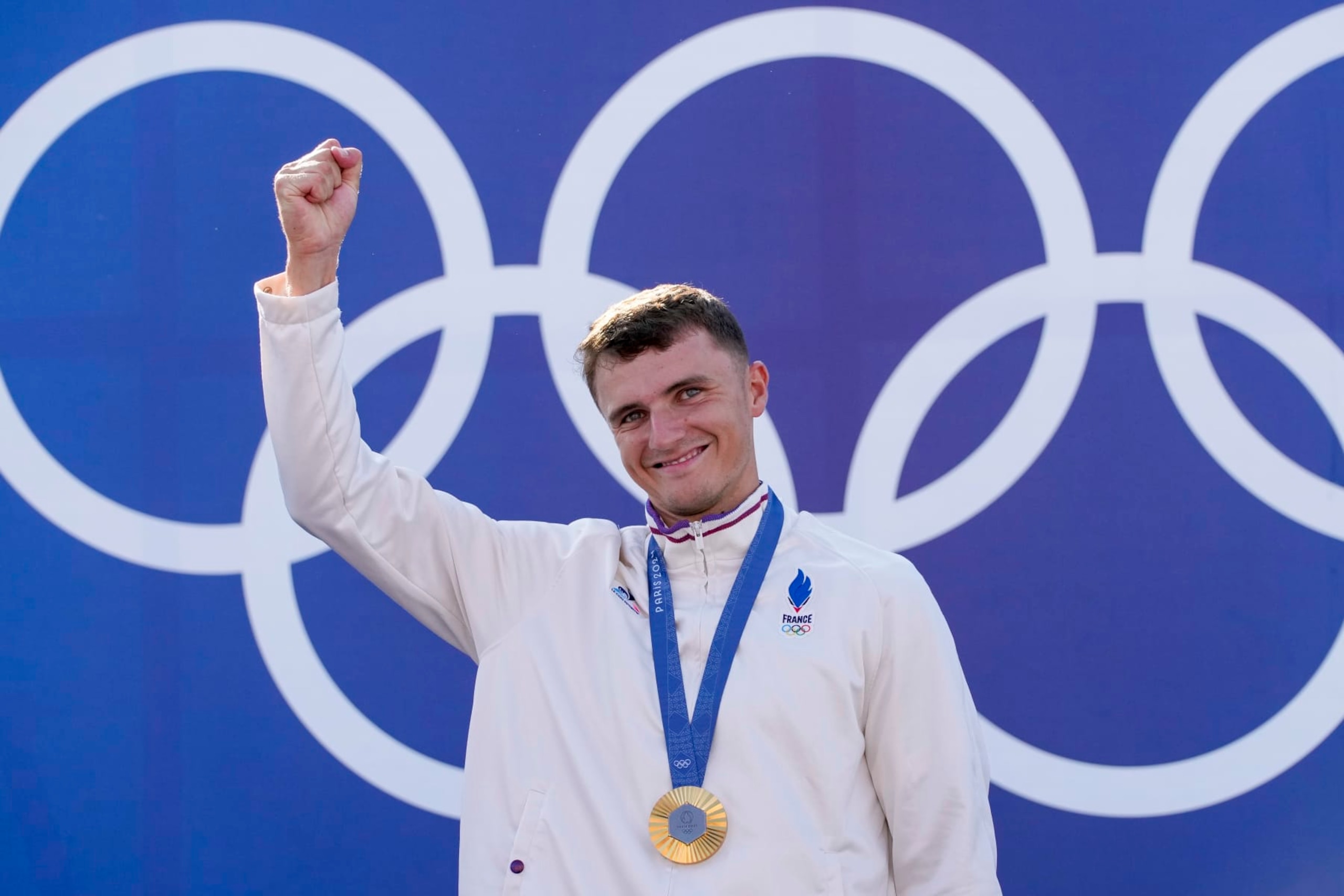 Nicolas Gestin of Francewon gold in Men's Canoe Slalom Single