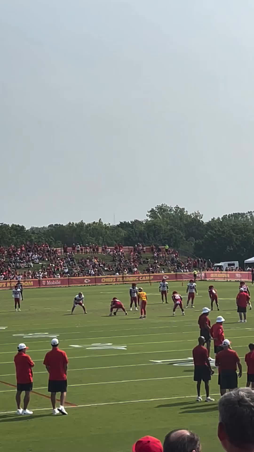 Viral Clip of Xavier Worthy at Chiefs Camp