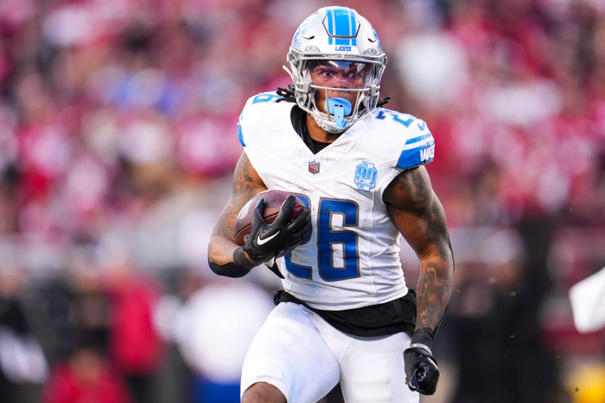 Lions RB Jahmyr Gibbs