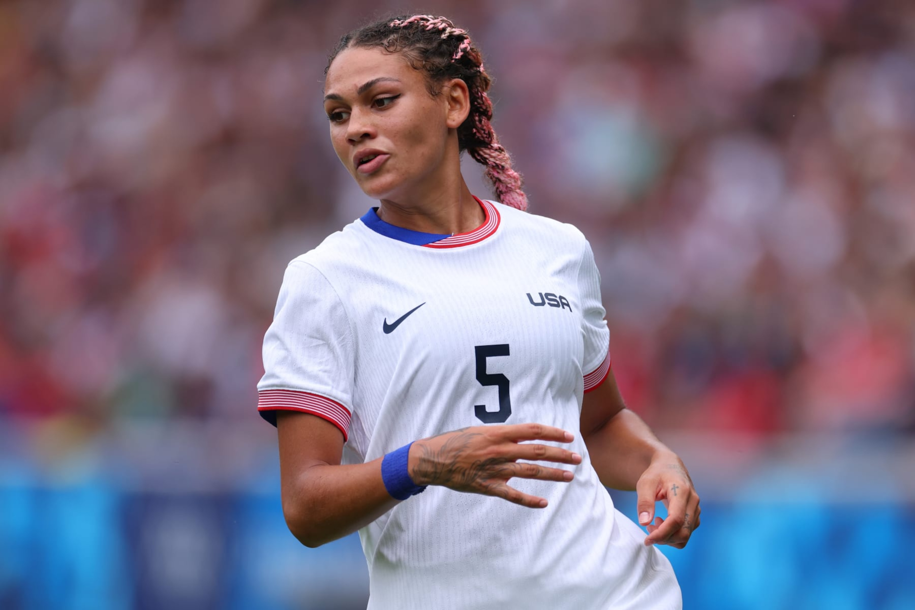 Trinity Rodman of Team USA Trinity Rodman of Team USA