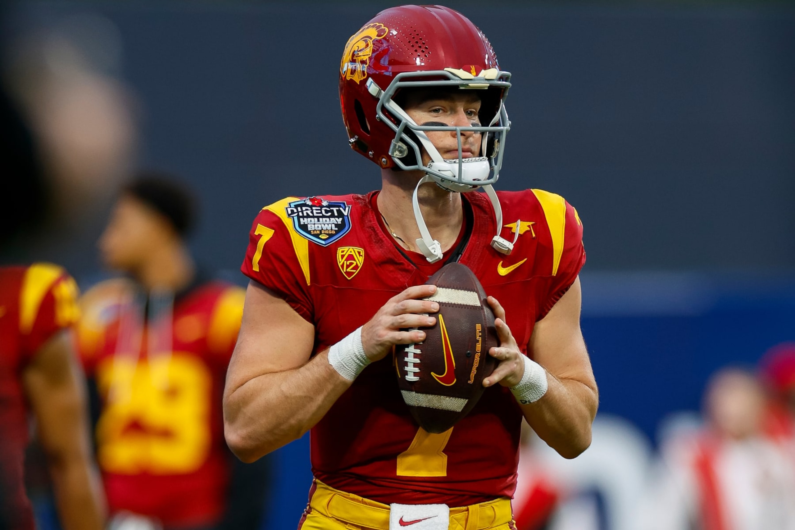 USC quarterback Miller Moss.