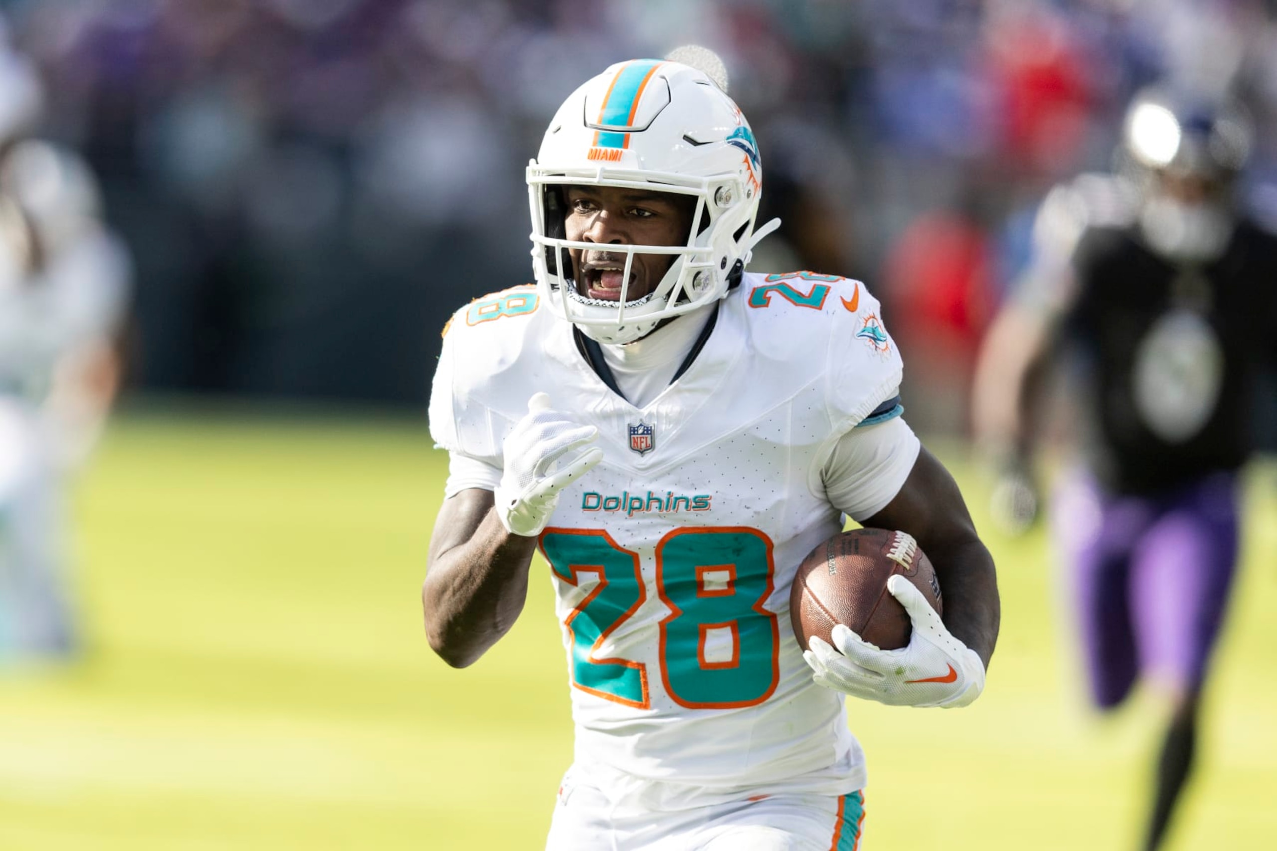 Dolphins RB De'Von Achane