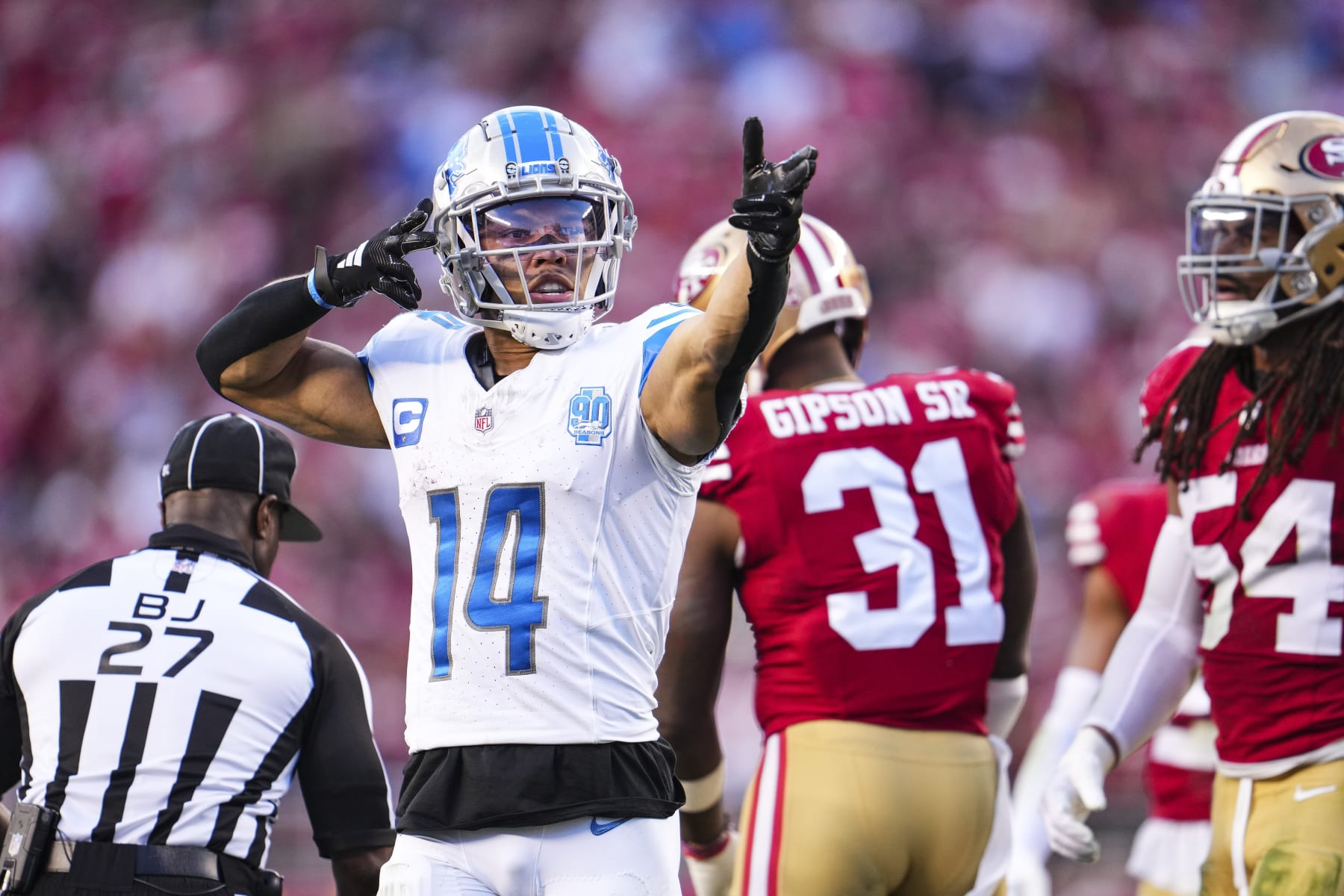 Lions WR Amon-Ra St. Brown