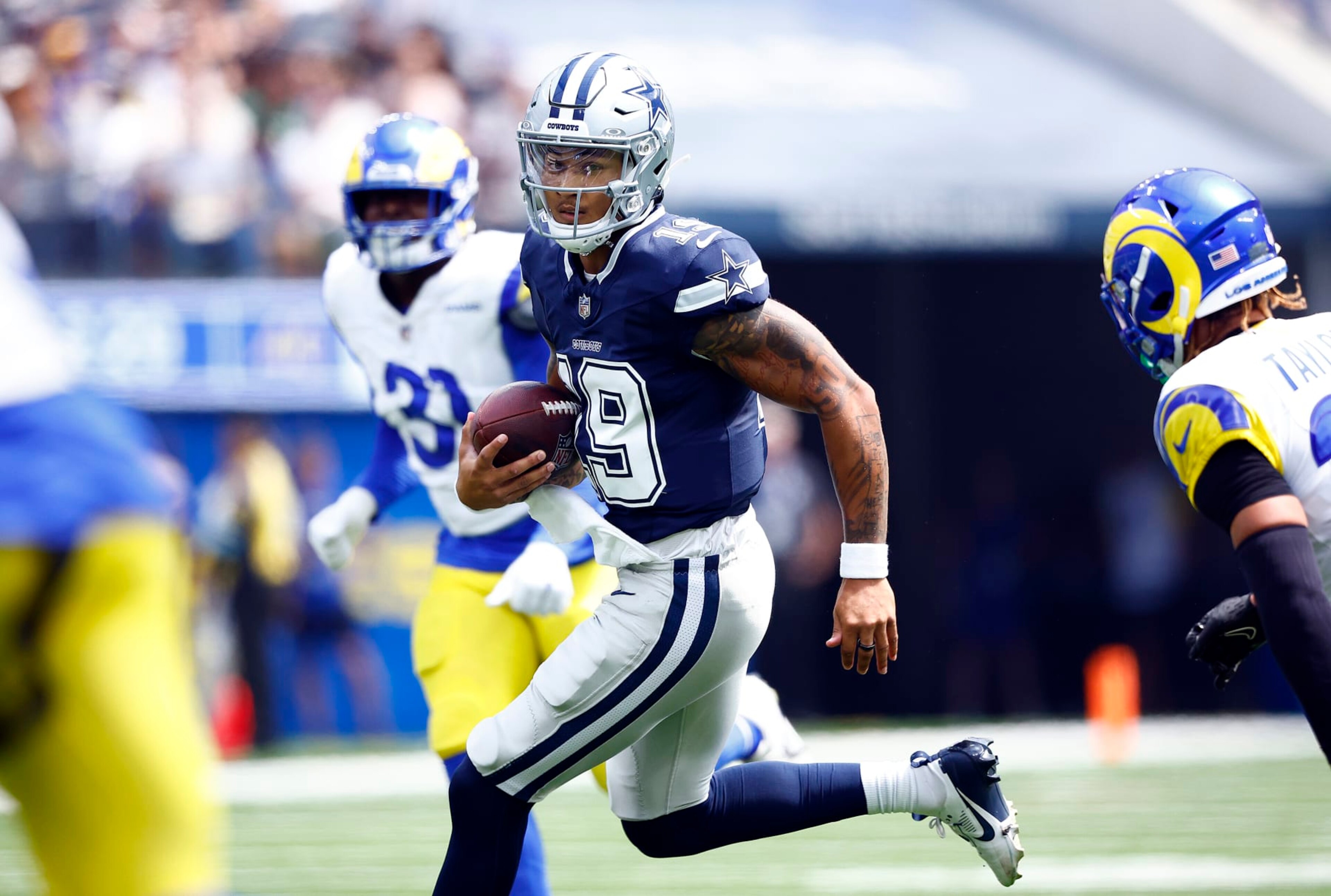 Cowboys QB Trey Lance