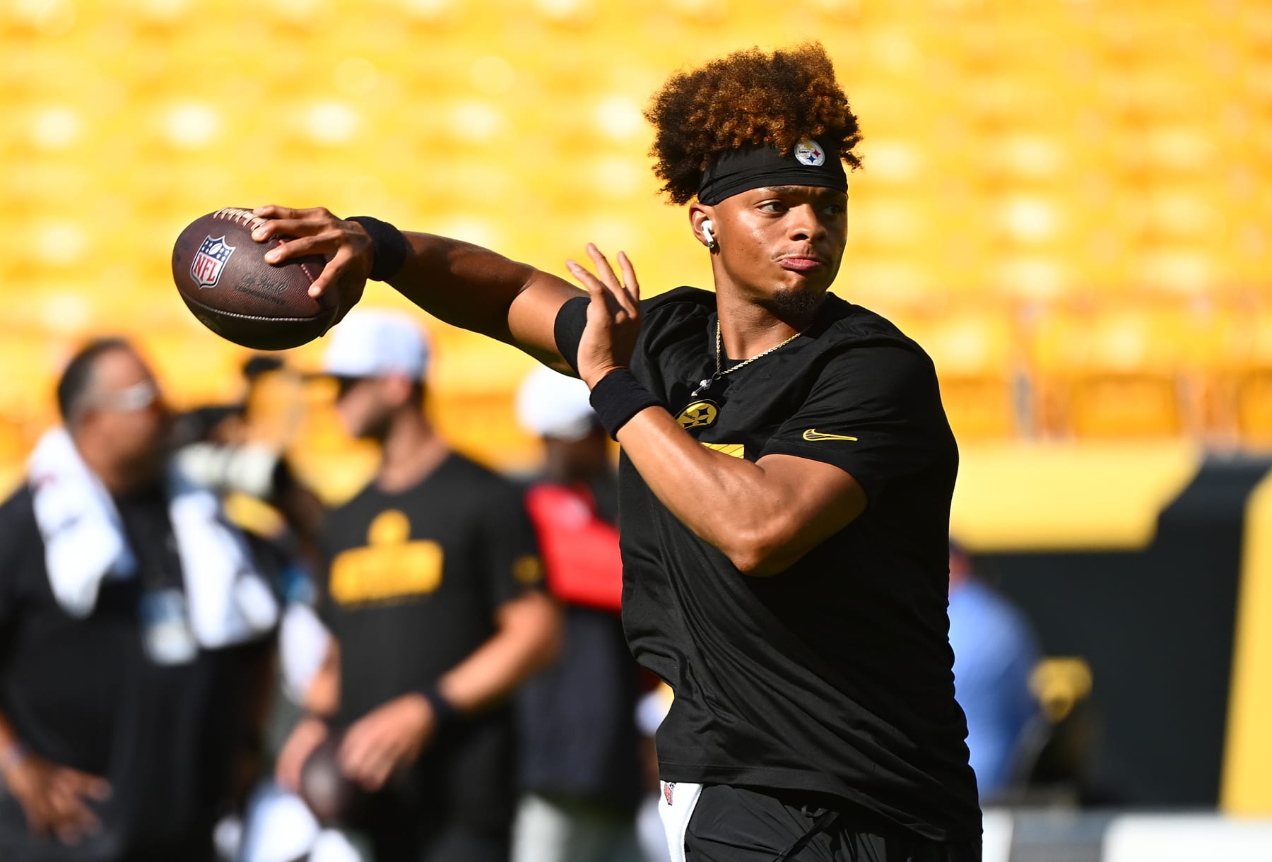 Steelers QB Justin Fields