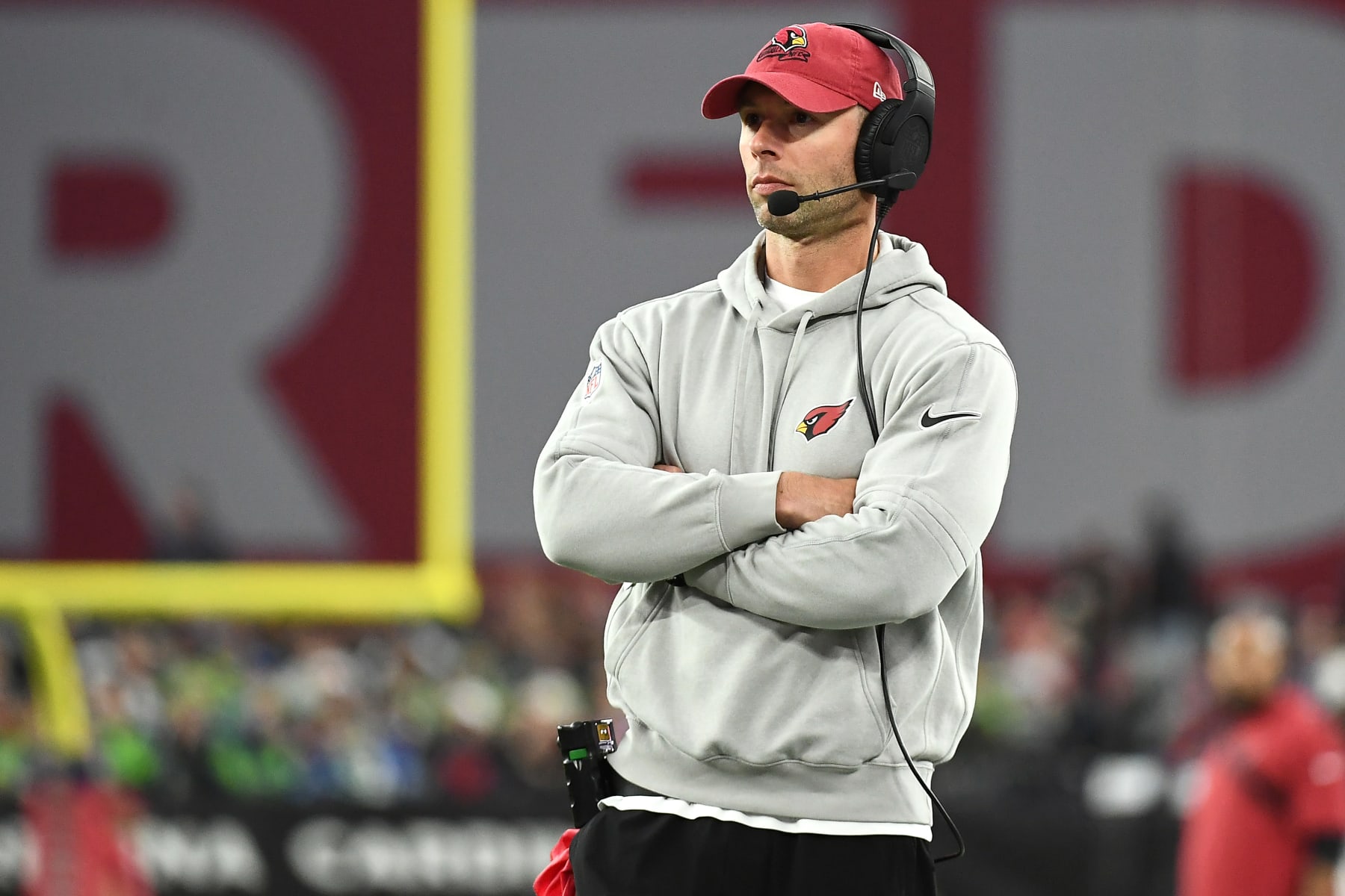 Cardinals head coach Jonathan Gannon