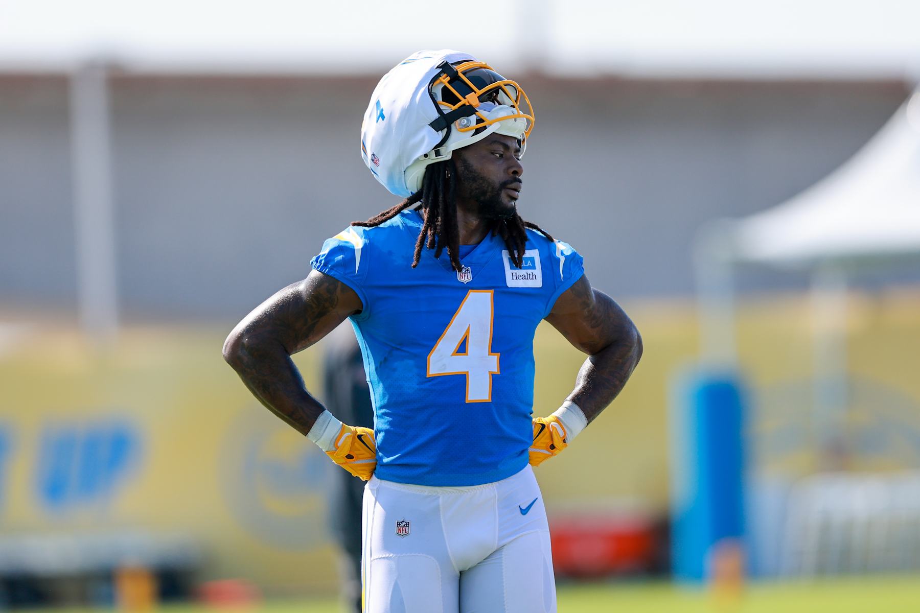 Chargers RB Gus Edwards
