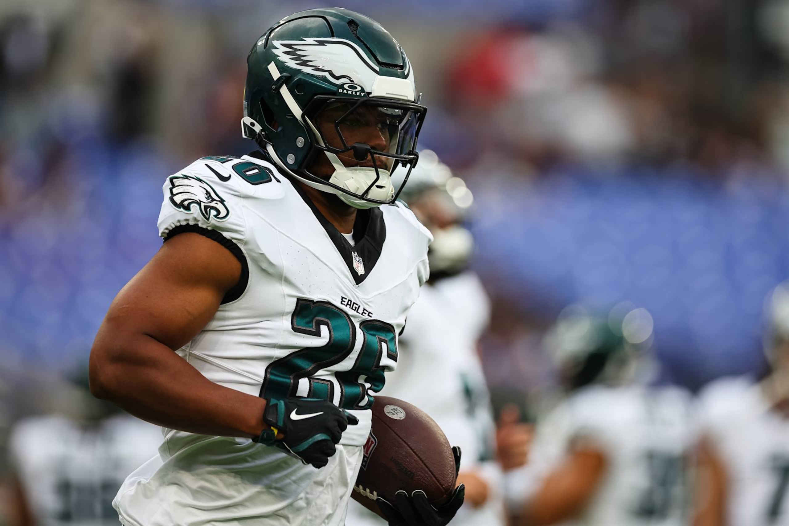 Eagles RB Saquon Barkley Eagles RB Saquon Barkley