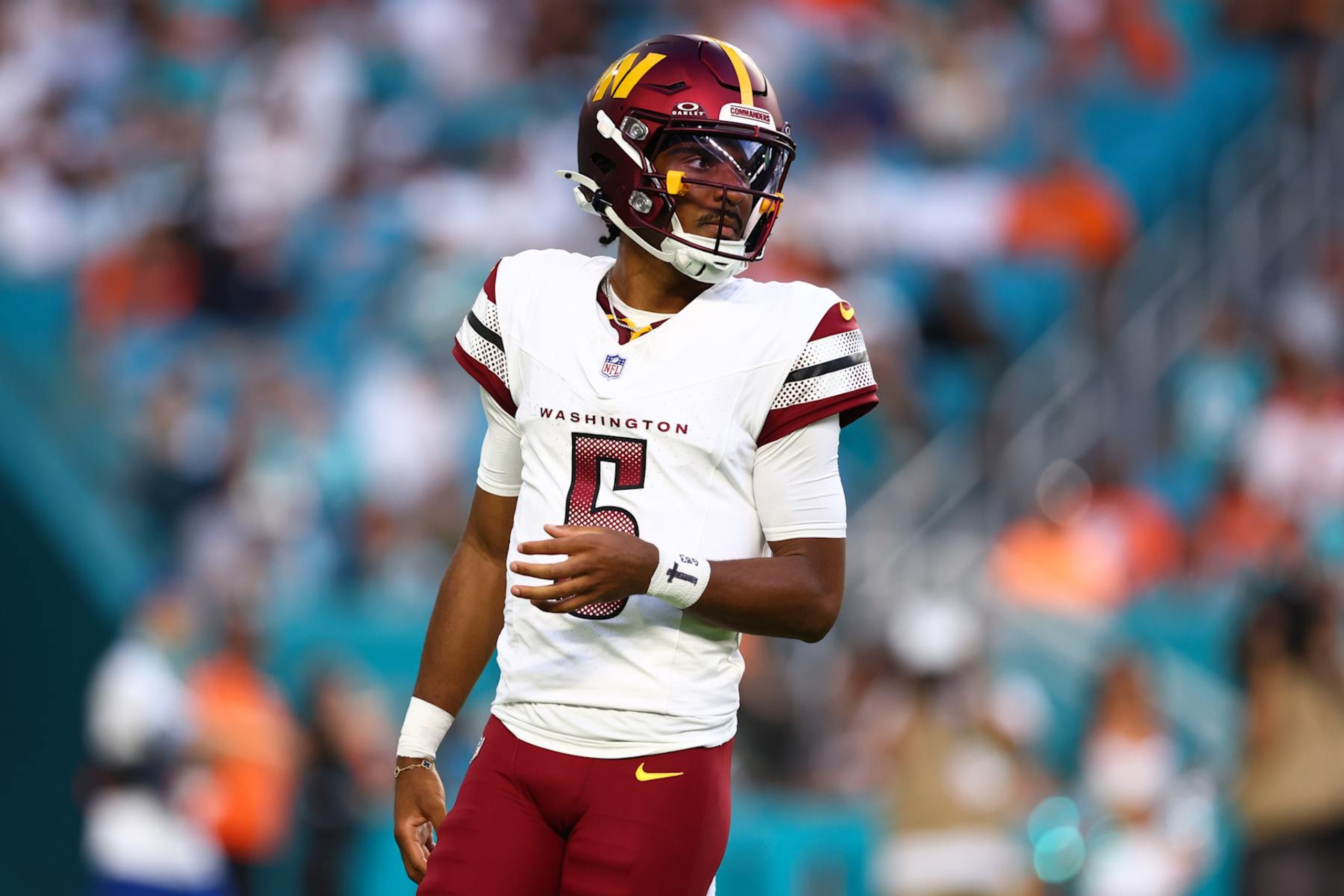 Commanders QB Jayden Daniels Commanders QB Jayden Daniels