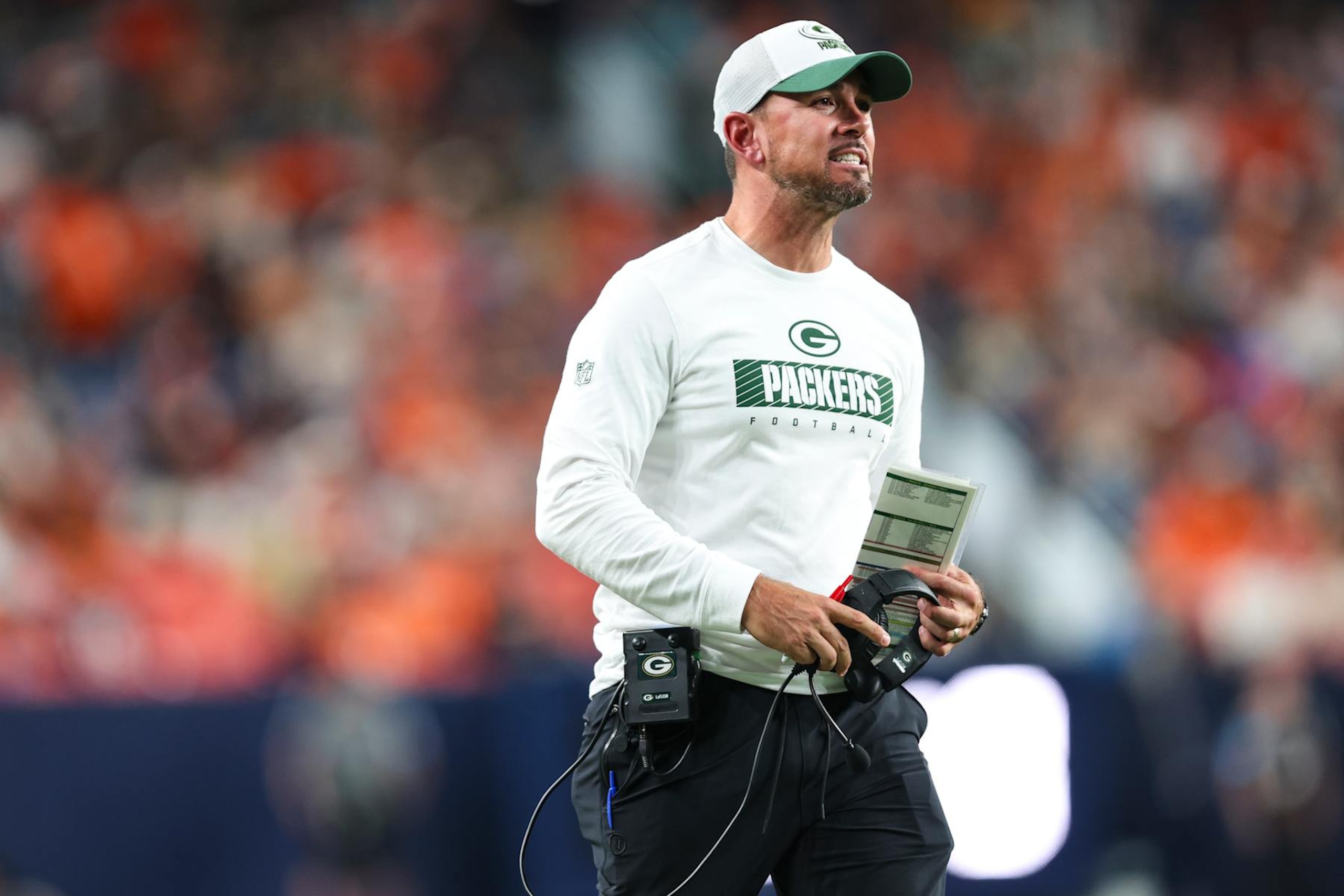 Green Bay Packers head coach Matt LaFleur