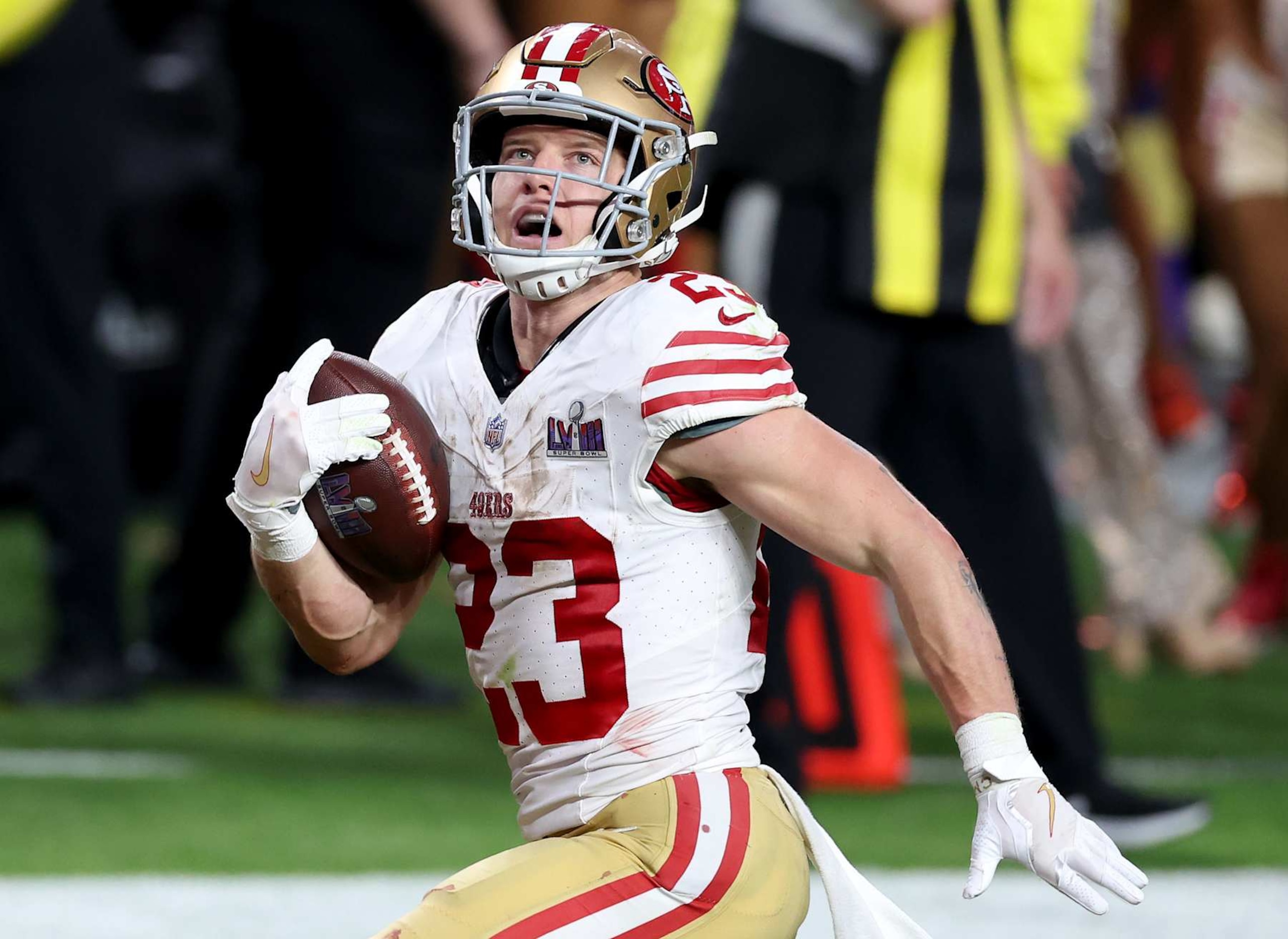 49ers RB Christian McCaffrey