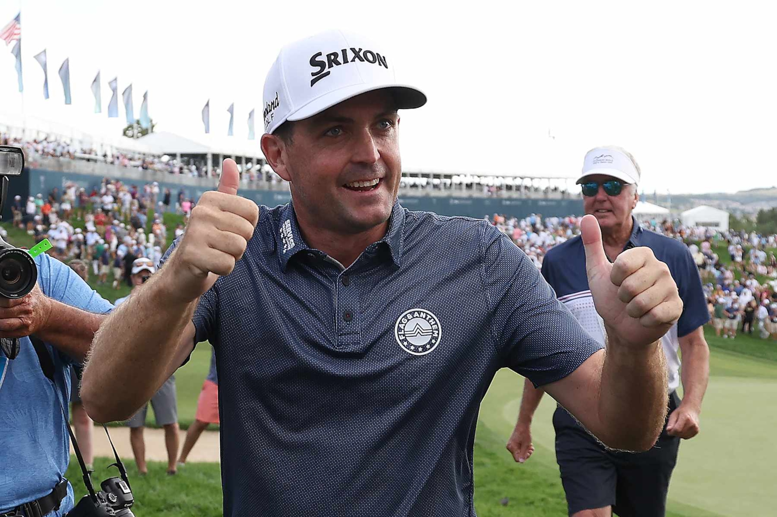 CASTLE ROCK, COLORADO - AUGUST 25: Keegan Bradley of the United States walks off the 18th green after winning the BMW Championship at Castle Pines Golf Club on August 25, 2024 in Castle Rock, Colorado. (Photo by Harry How/Getty Images) CASTLE ROCK, COLORADO - AUGUST 25: Keegan Bradley of the United States walks off the 18th green after winning the BMW Championship at Castle Pines Golf Club on August 25, 2024 in Castle Rock, Colorado. (Photo by Harry How/Getty Images)