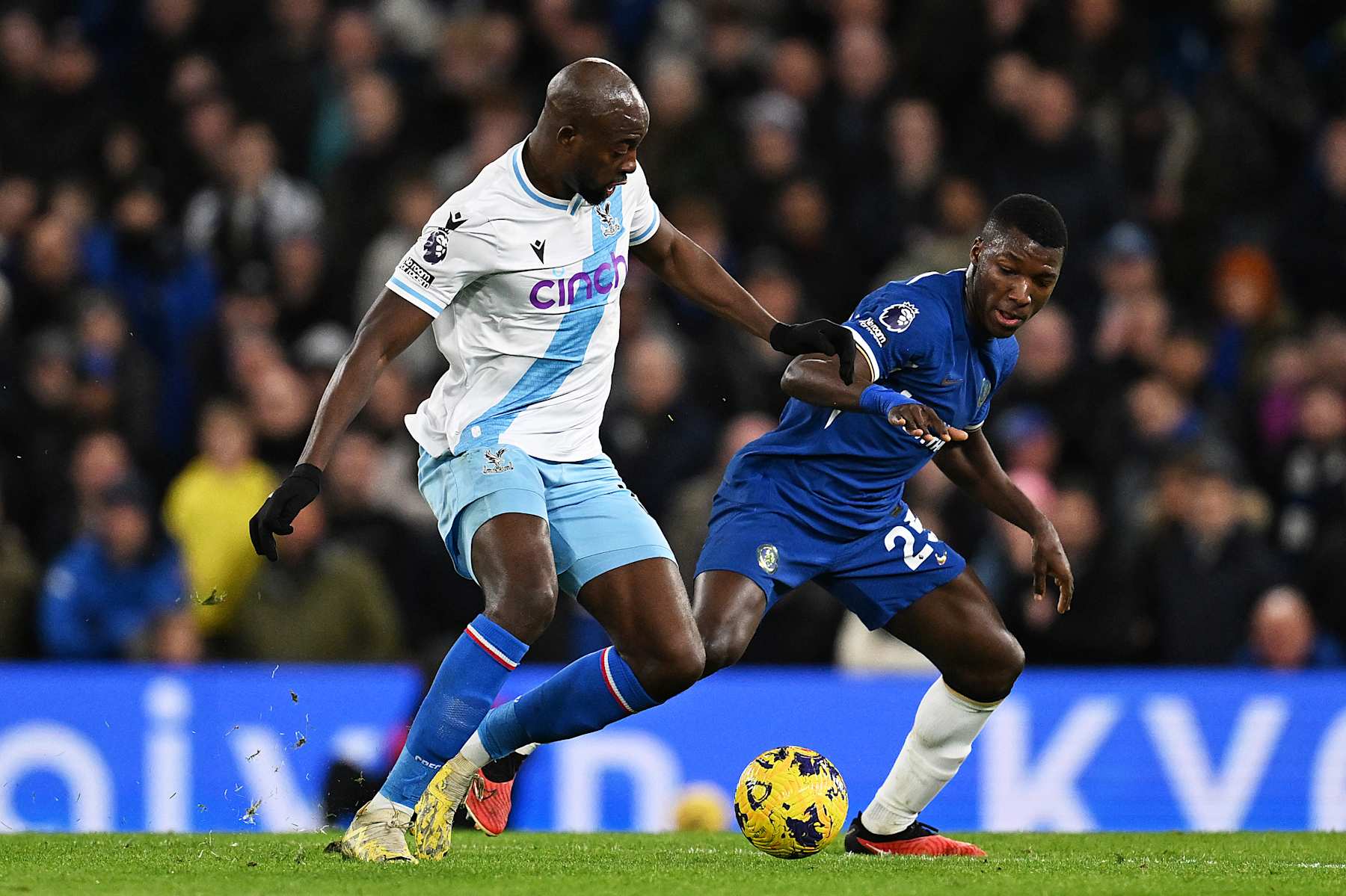 Jean-Philippe Mateta and Moises Caicedo.