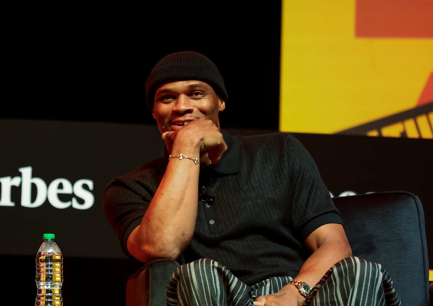 ATLANTA, GEORGIA - JUNE 24: Russell Westbrook attends the 2024 ForbesBLK Summit at The Eastern on June 24, 2024 in Atlanta, Georgia. (Photo by Carol Lee Rose/Getty Images)