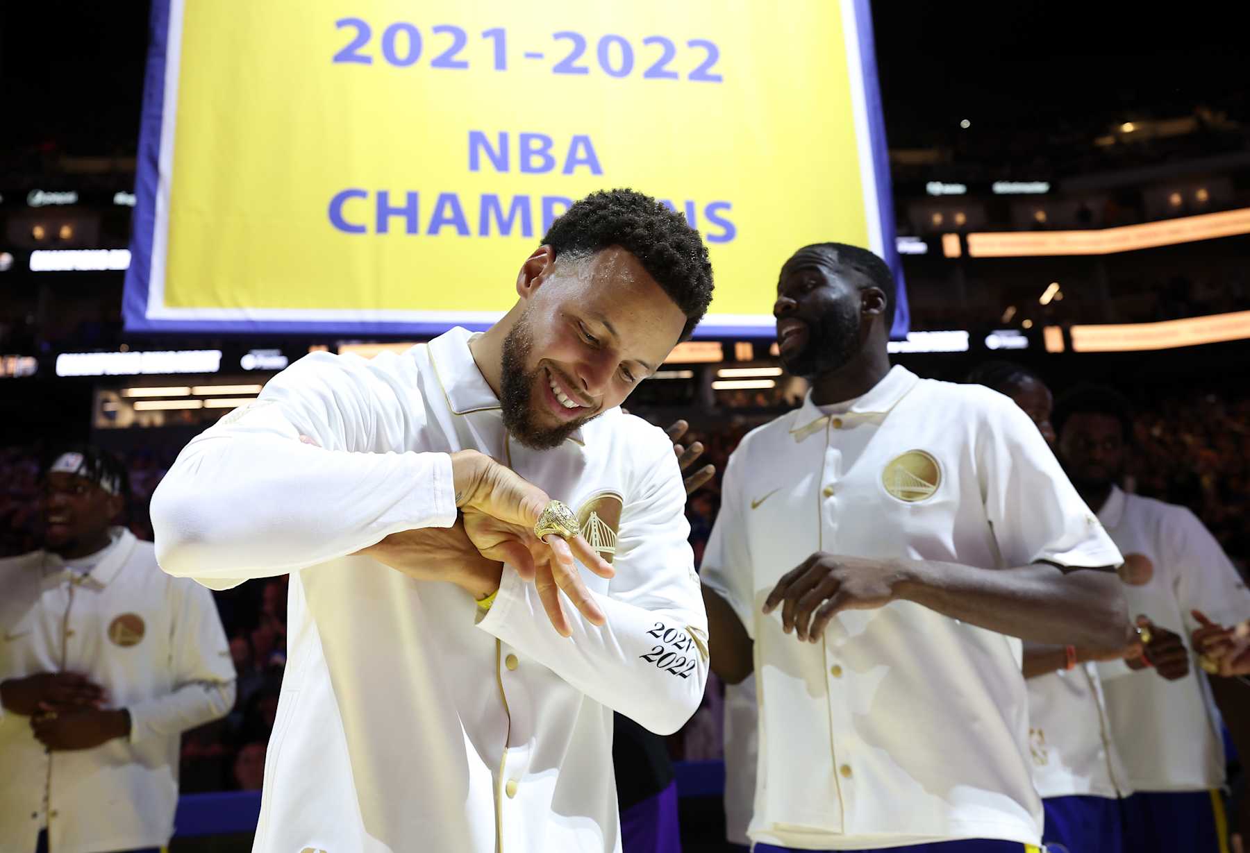 Steph Curry Rings Pic Answering Biggest Questions from Steph Curry's $62.6M Golden State ...
